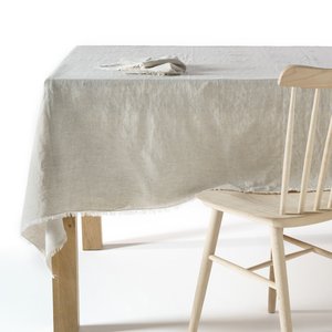 Yastigi 100% Pre-Washed Linen Tablecloth AM.PM image