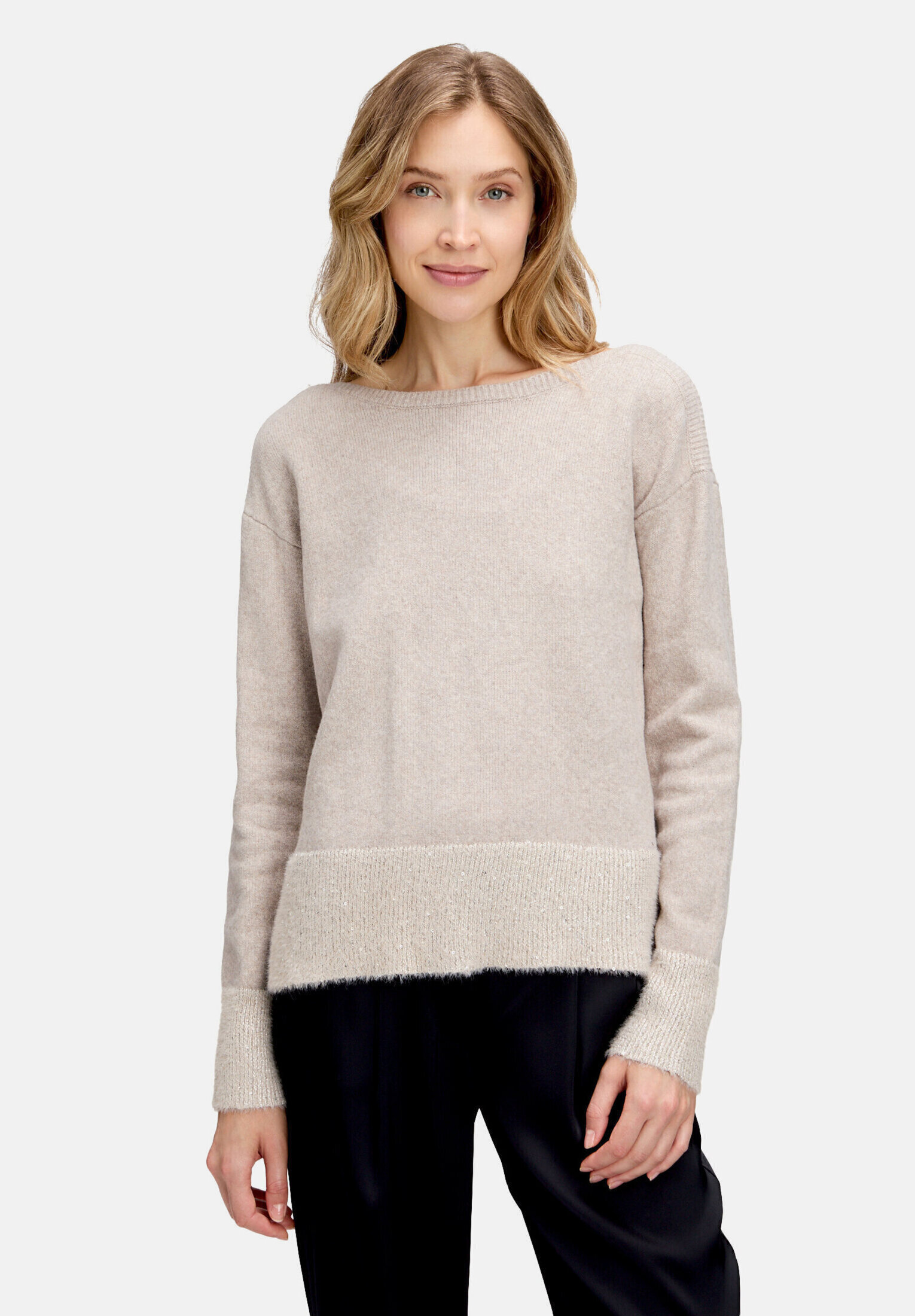 Pull-over en maille à paillettes, BETTY BARCLAY
