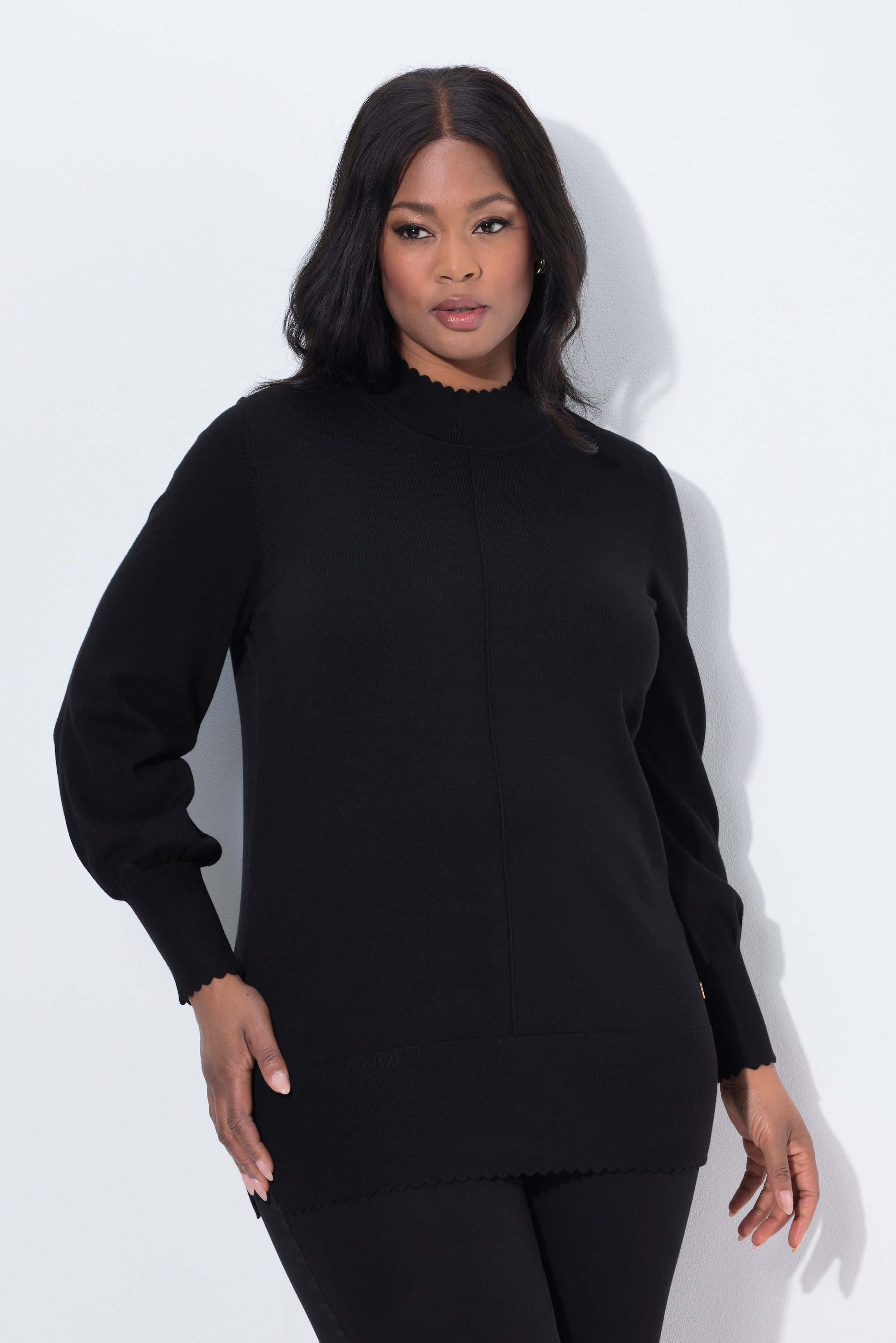Pull à col montant et manches longues, ULLA POPKEN