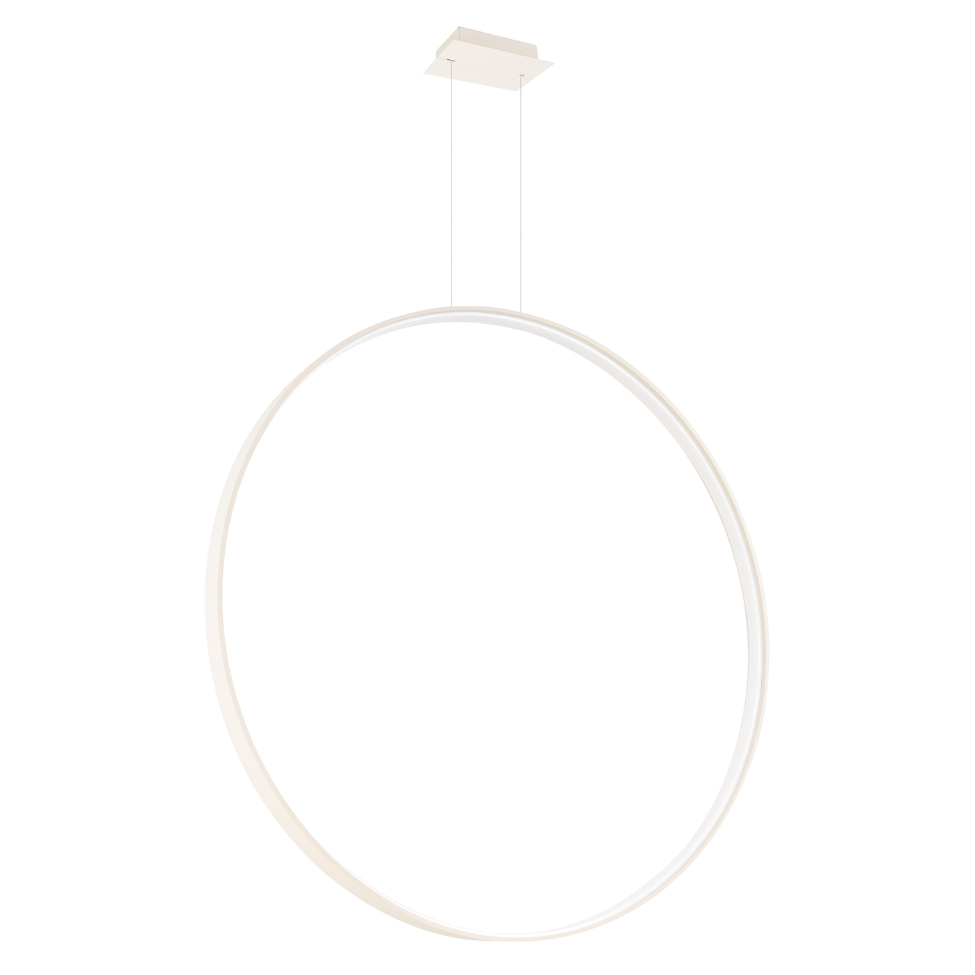 Suspension Aluminium Beige LED 1 Rio, EDEN