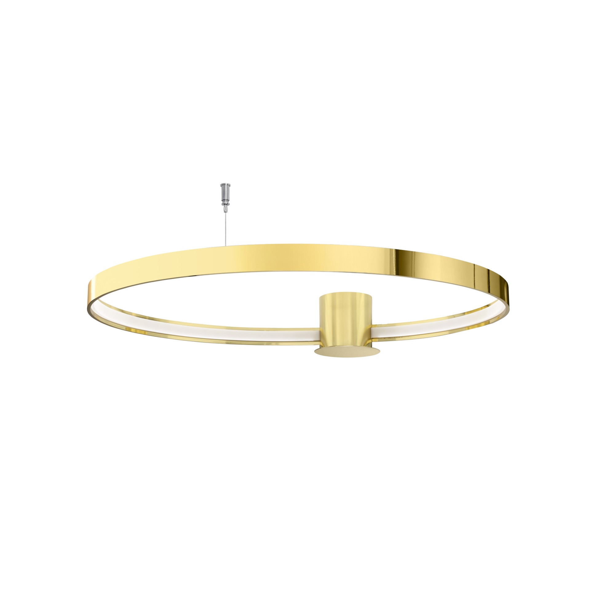 Plafonnier Aluminium Doré LED 1 Rio, EDEN