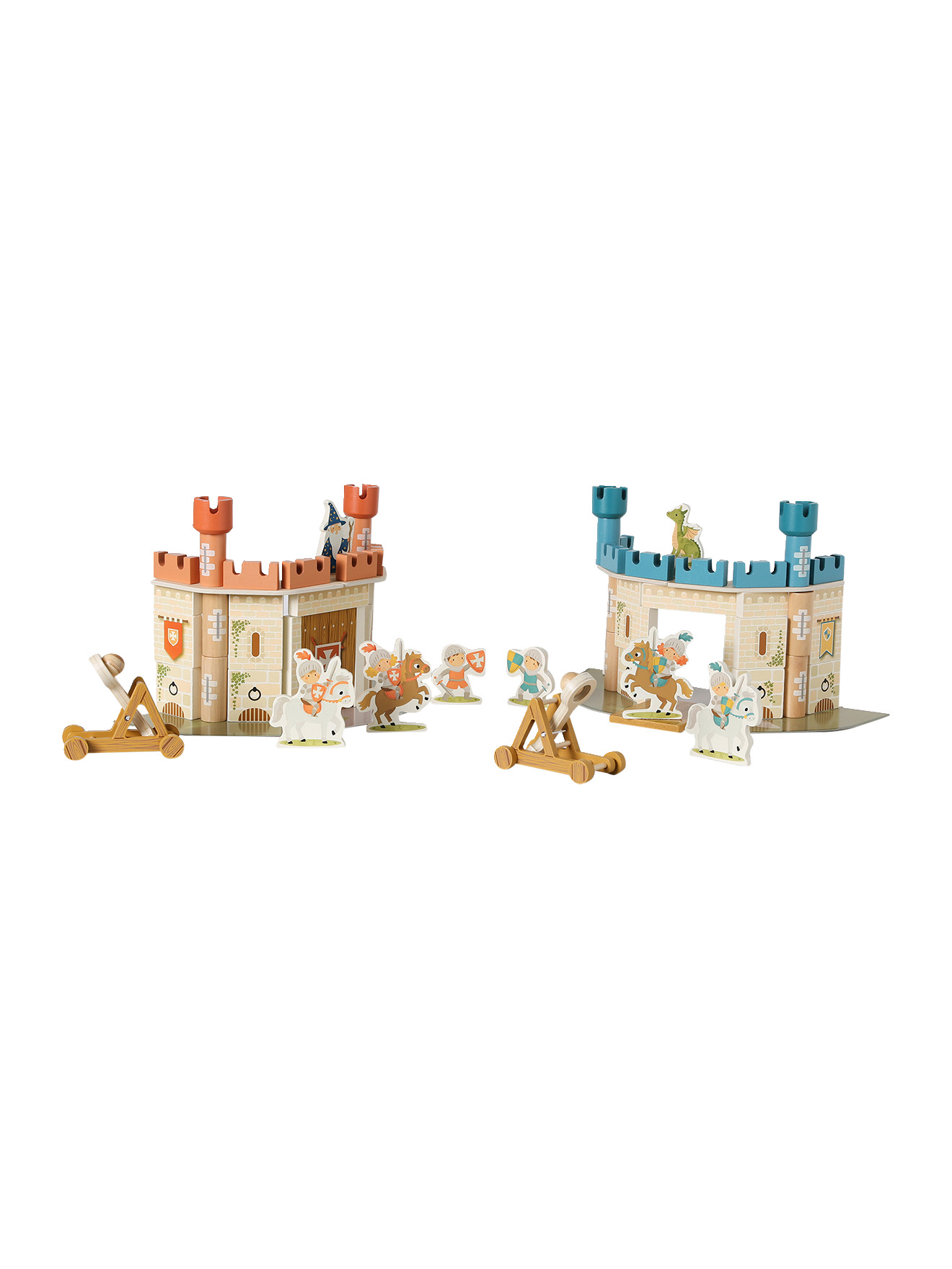 La bataille des châteaux en bois FSC®, VERTBAUDET