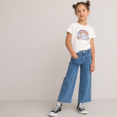 Wide Leg Jeans in Mid Rise LA REDOUTE COLLECTIONS