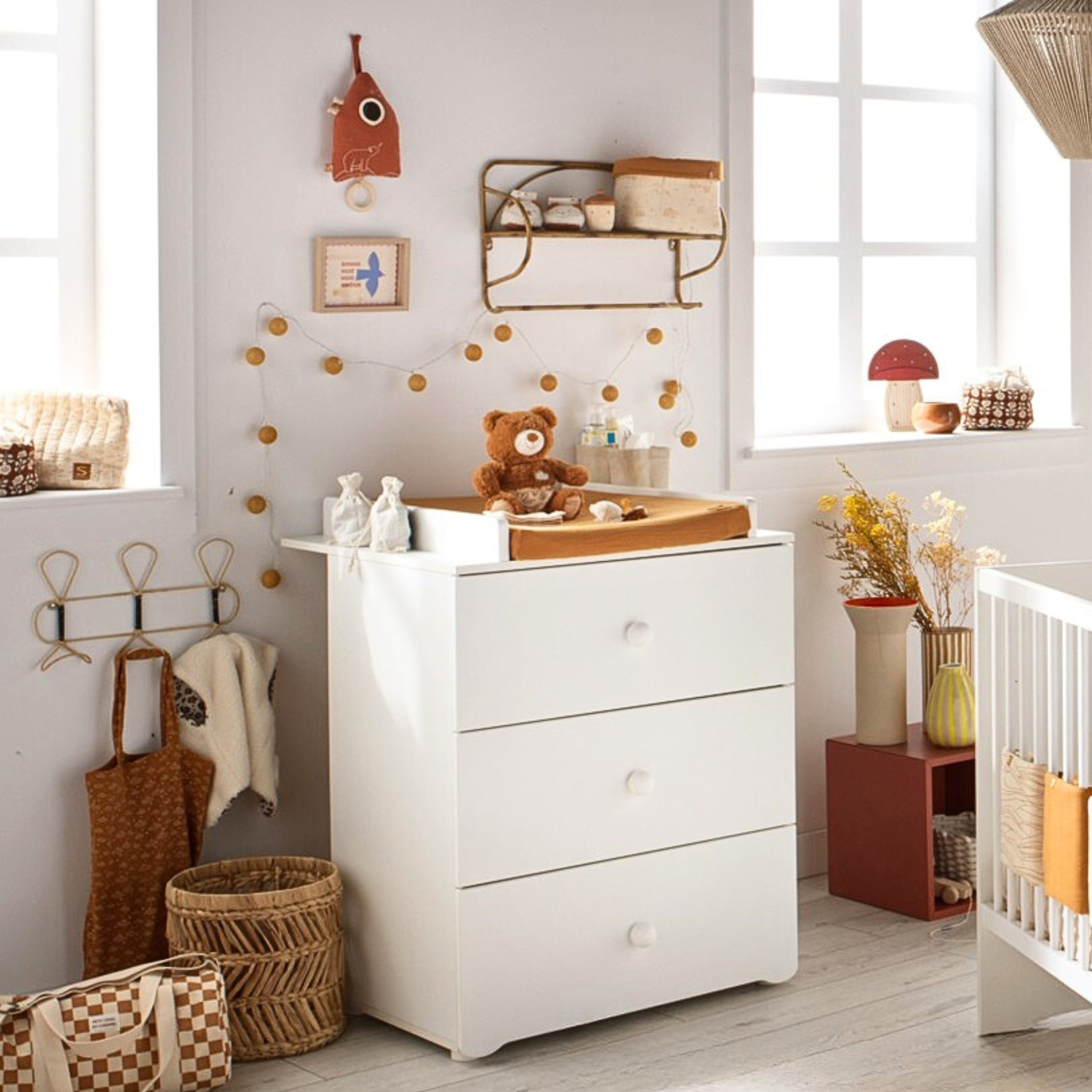 Commode à langer 3 tiroirs, BABY PRICE