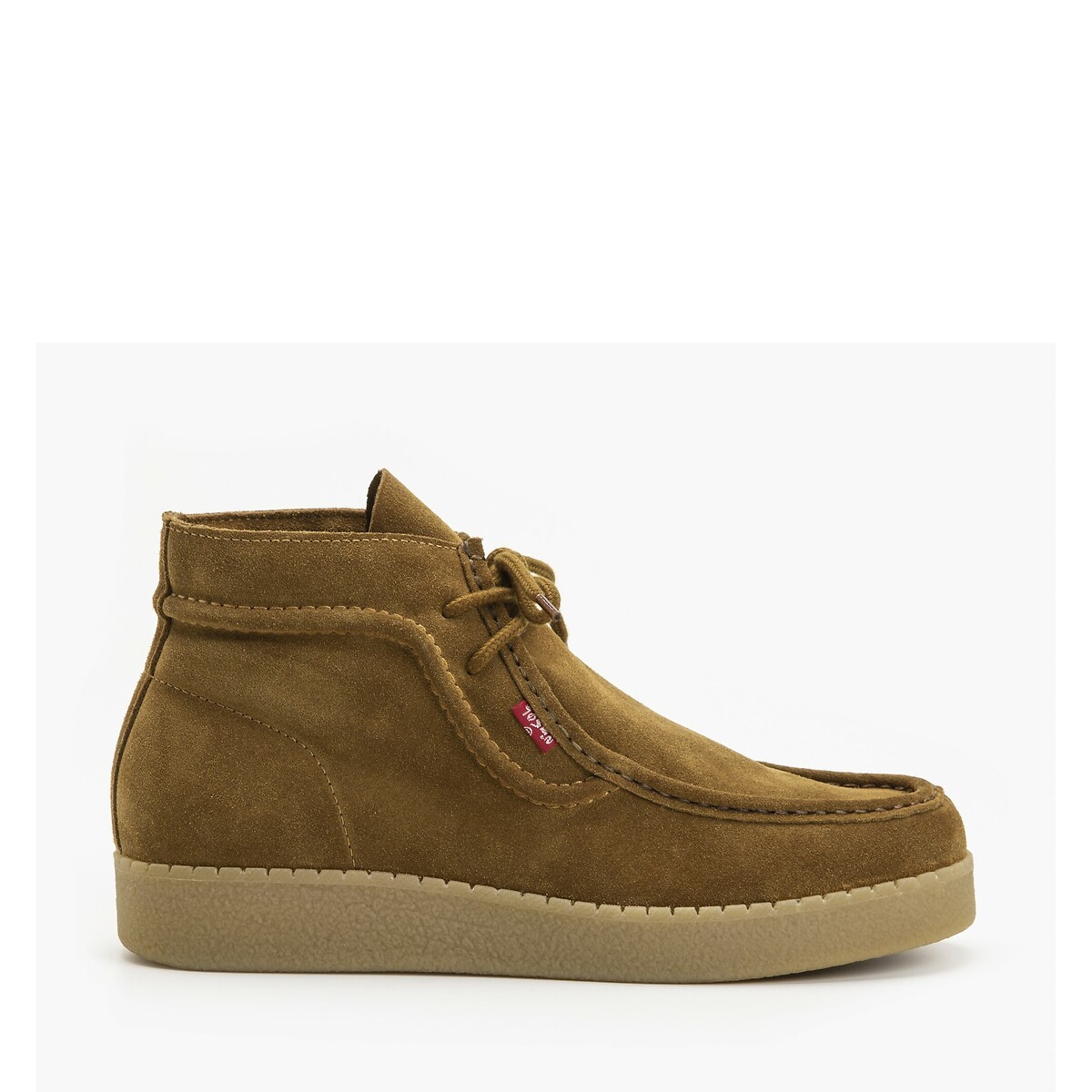 Rvn red tab ankle boots in suede brown Levi s La Redoute