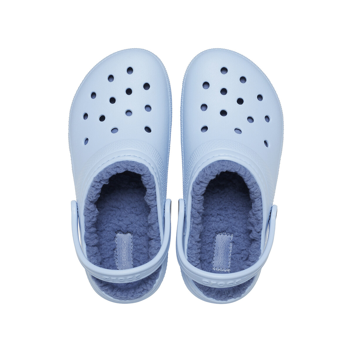 Girls lined crocs cheap