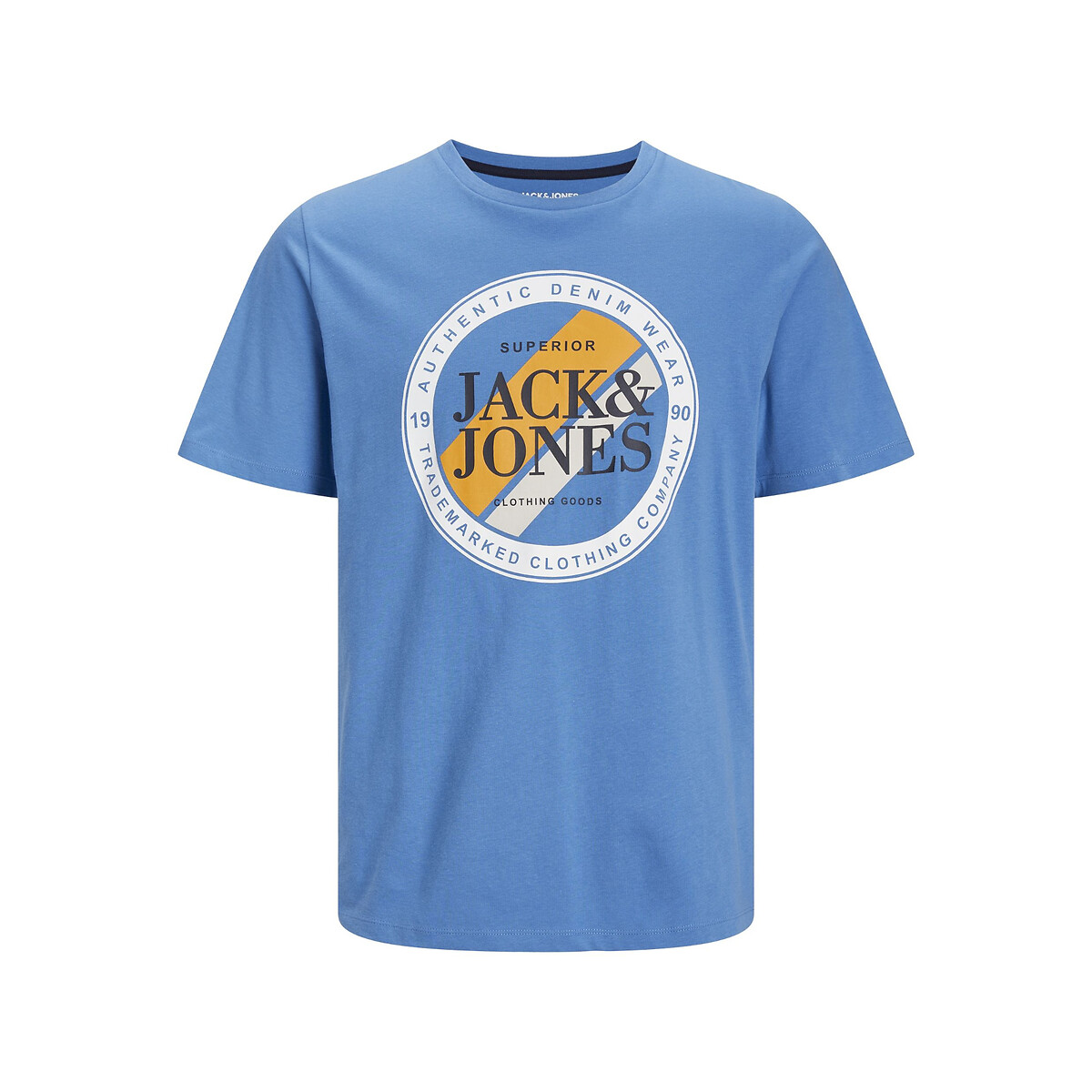 JACK&JONES T-shirt met ronde hals en logo