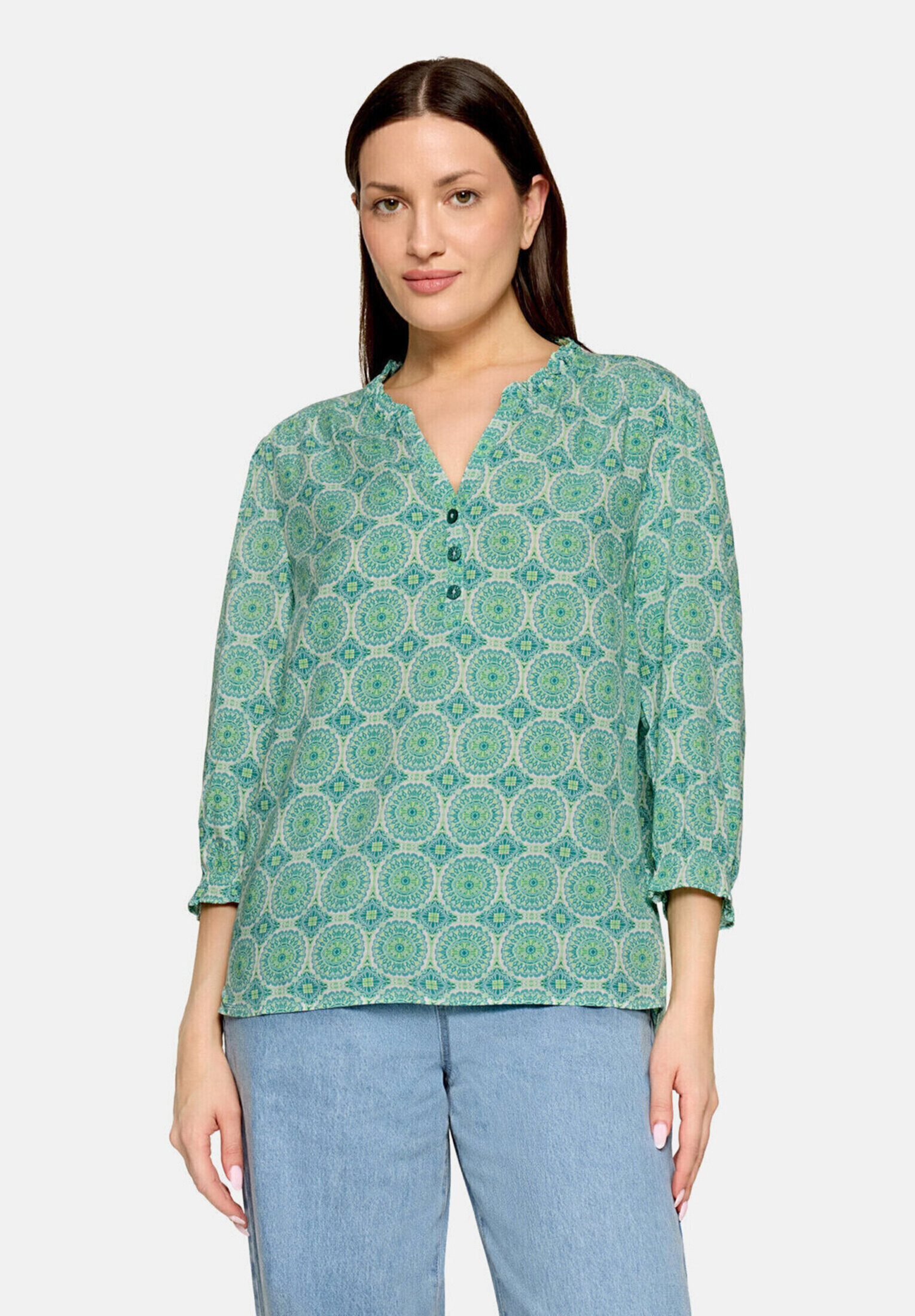 Blouse casual à fronce, CARTOON