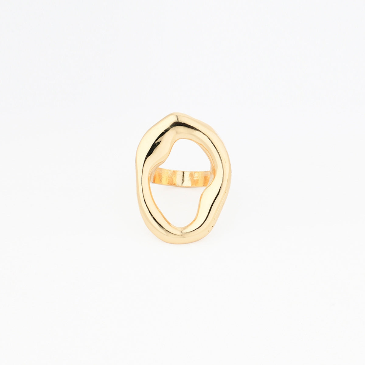 Bague ovale irrégulière - Collection Recyclée, BALABOOSTE