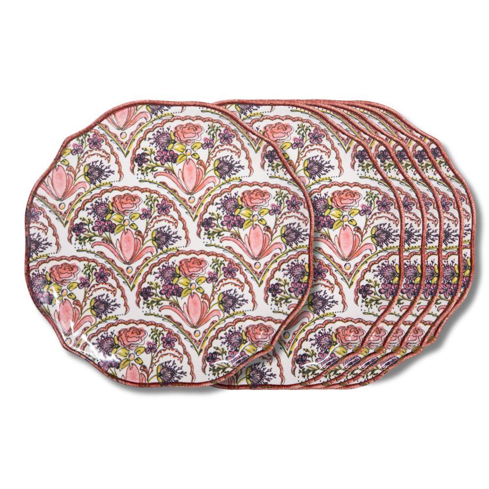 Assiette plate Jaipur 27 cm (lot de 6) - JAIPUR, TABLE PASSION