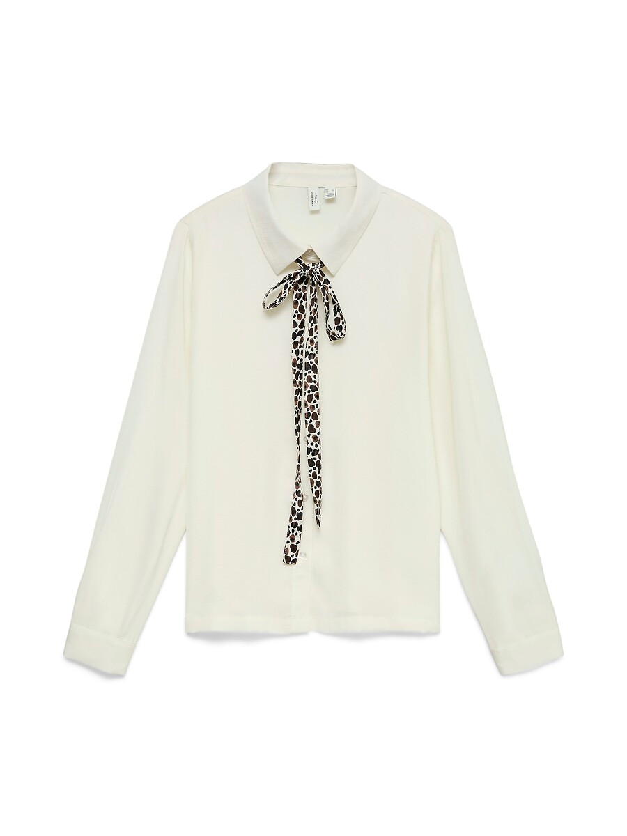 Chemisier col lavalière amovible, VERO MODA
