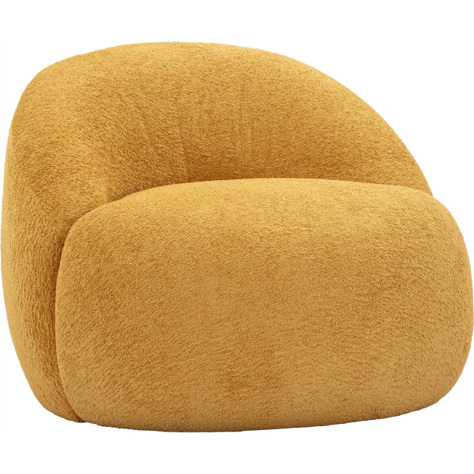 Fauteuil lounge aux formes arrondies MODERN, RECOLLECTION