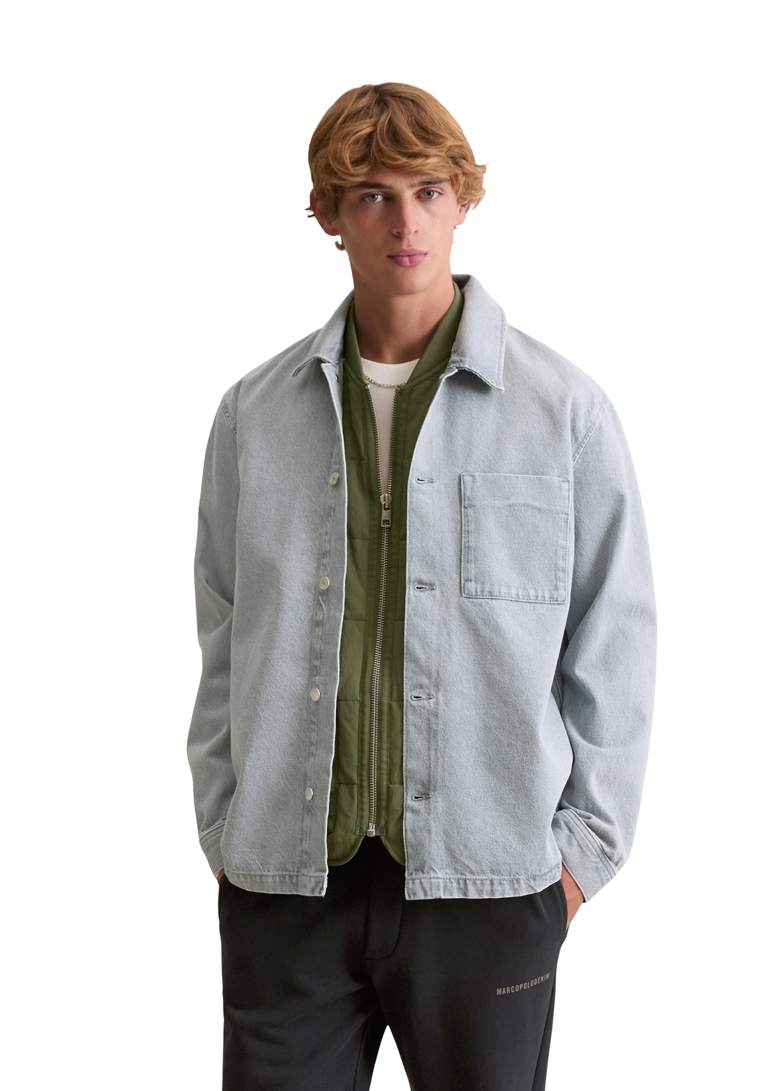 Survêtement en denim en coton, MARC O’POLO DENIM