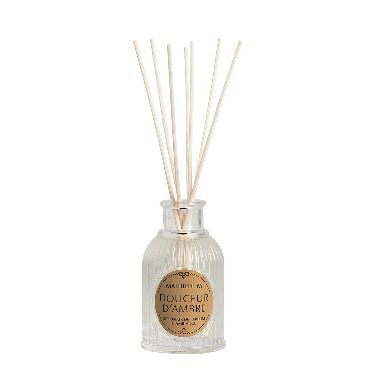 Diffuseur de parfum d'ambiance 90 ml - Douceur d'Ambre, MATHILDE M