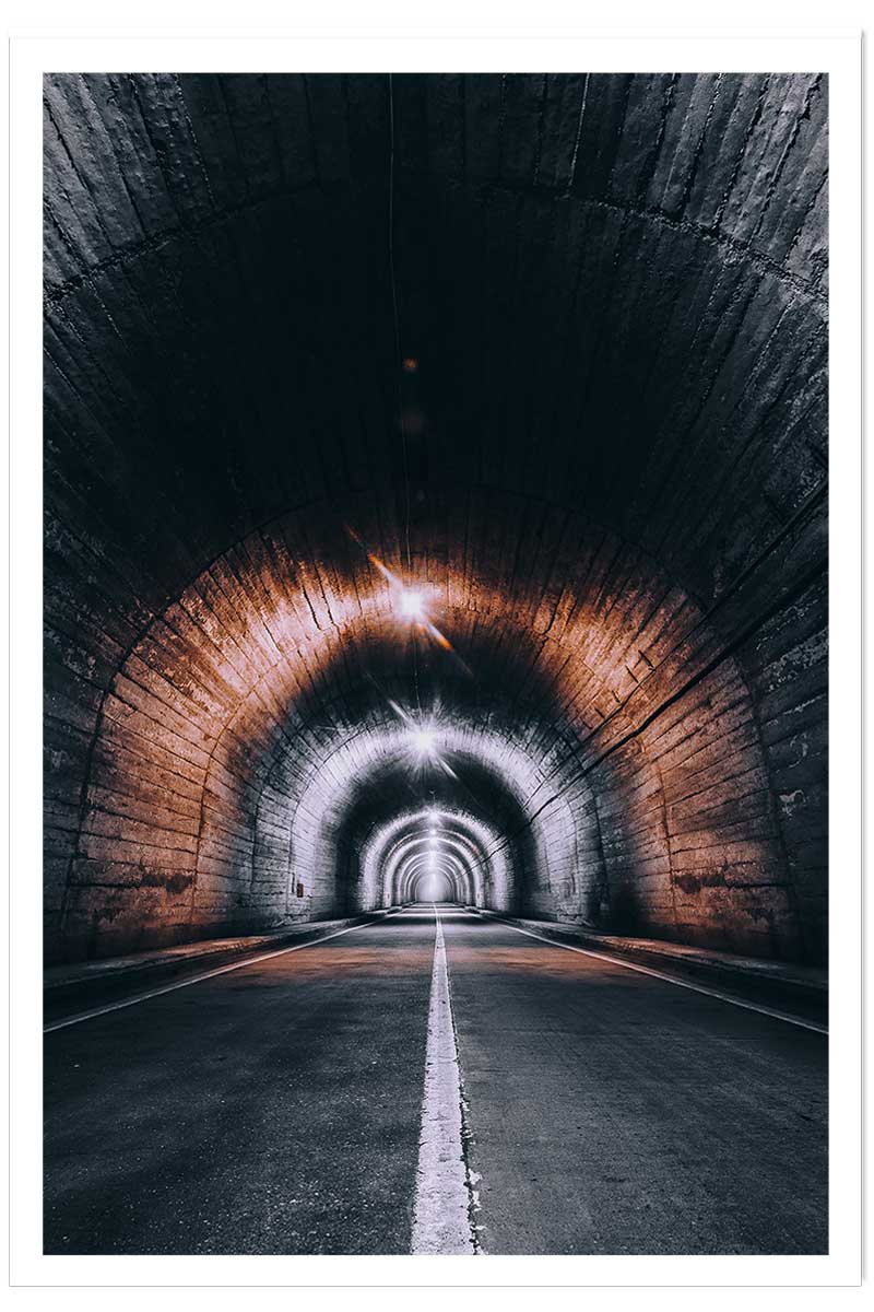 Affiche urbaine get lost somewhere, HEXOA