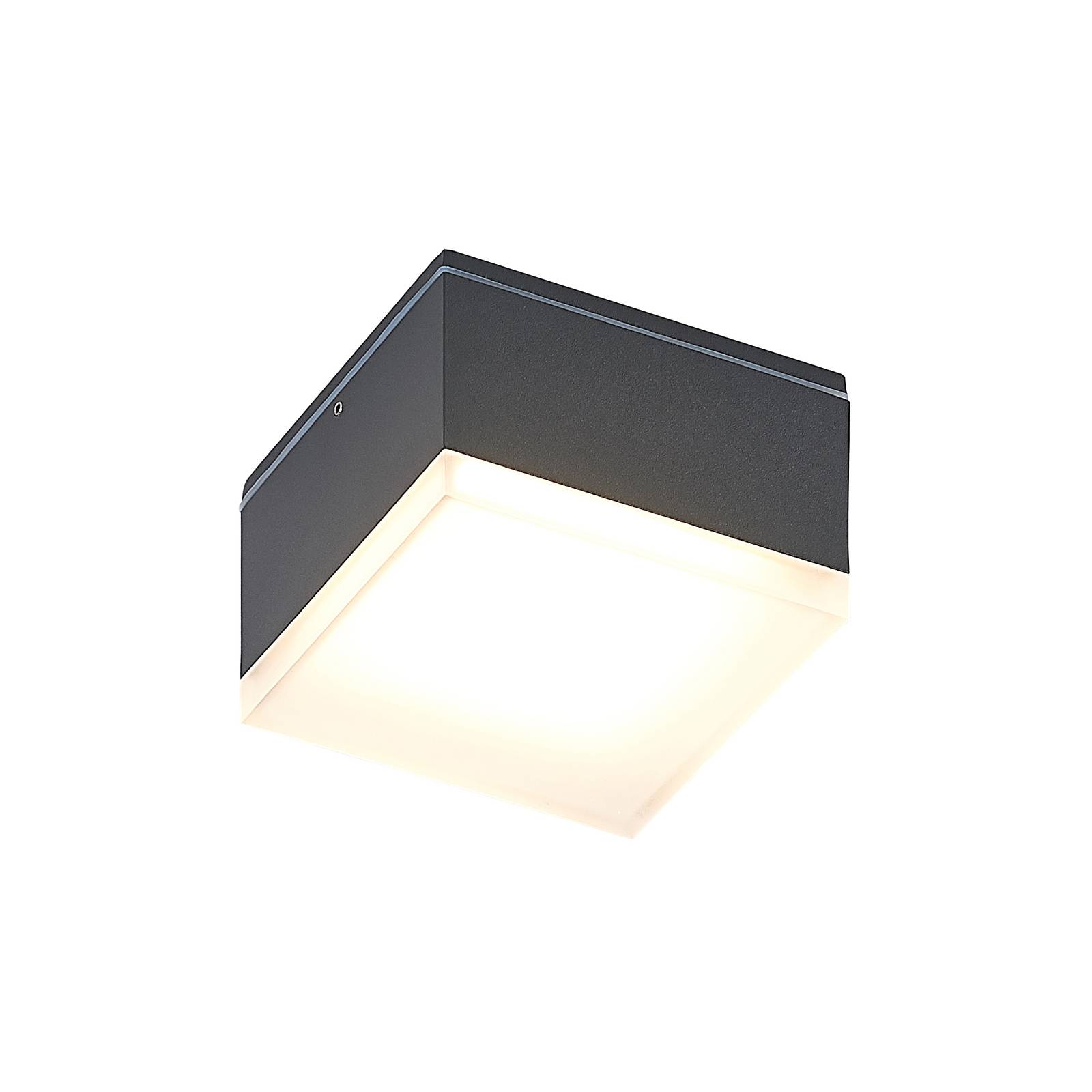 Plafonnier extérieur en aluminium moderneLED, LINDBY