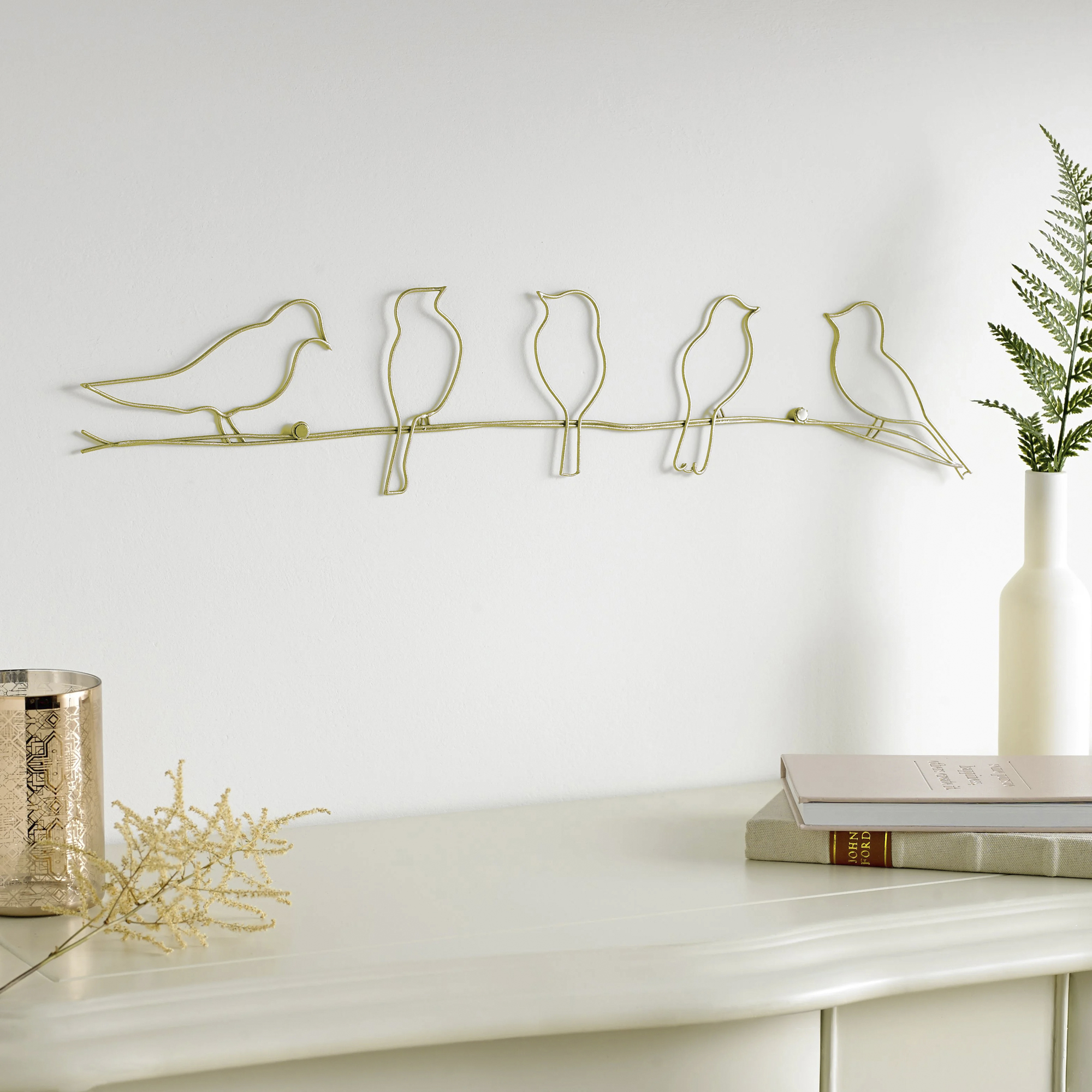 Objet filaire métal Oiseau, ART FOR THE HOME