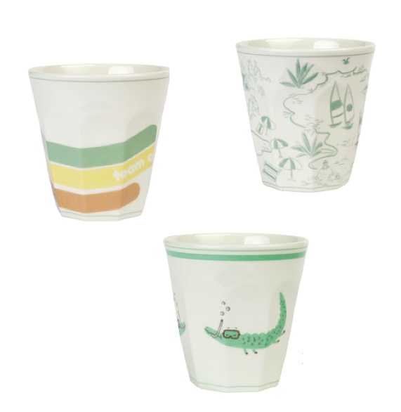 3 Gobelets assortis LES PETITES CHOSES, PETIT JOUR
