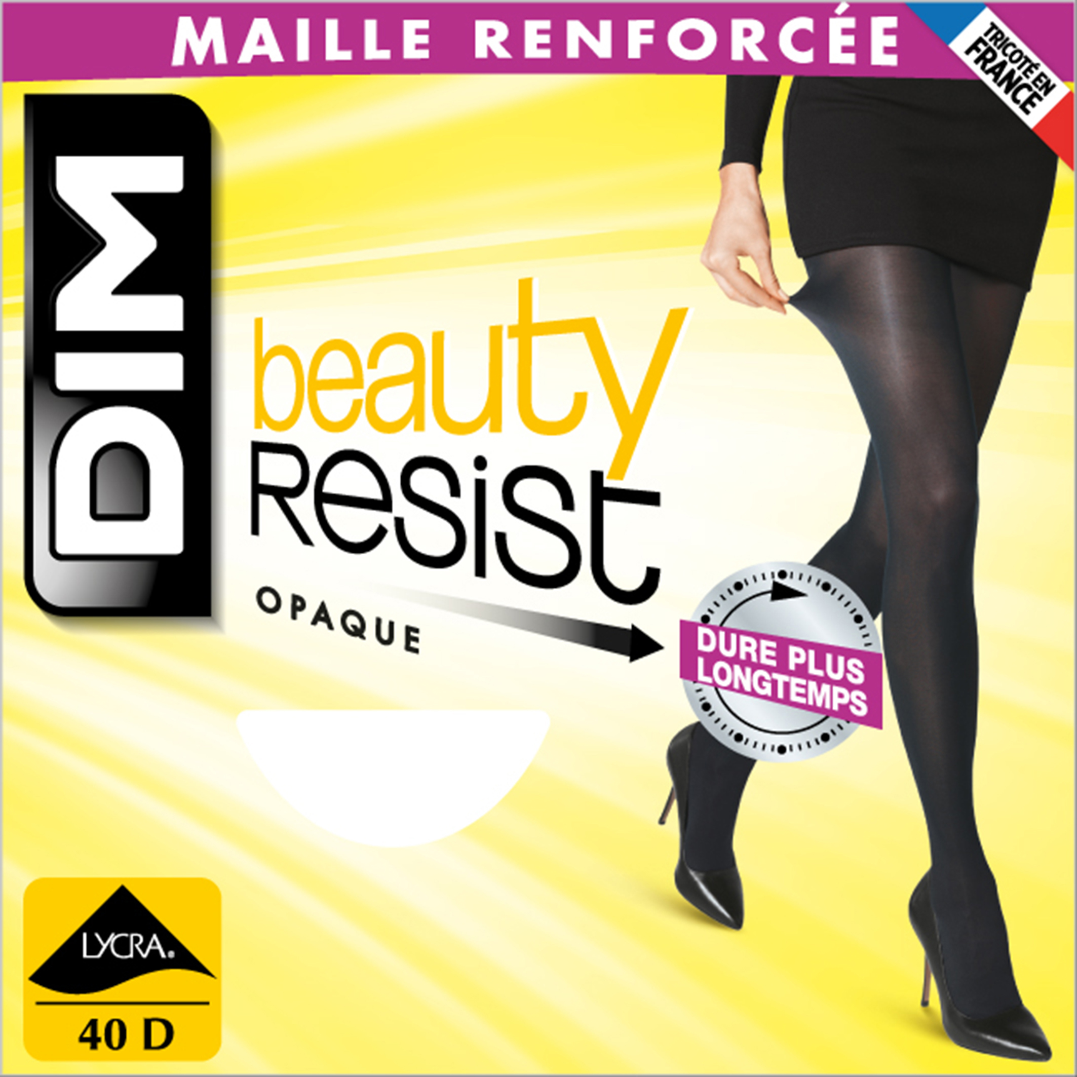 Visiter la boutique DimDim collant Beauty Resist Transparent Femme x2 