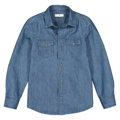 Denim Shirt, 3-12 Years LA REDOUTE COLLECTIONS