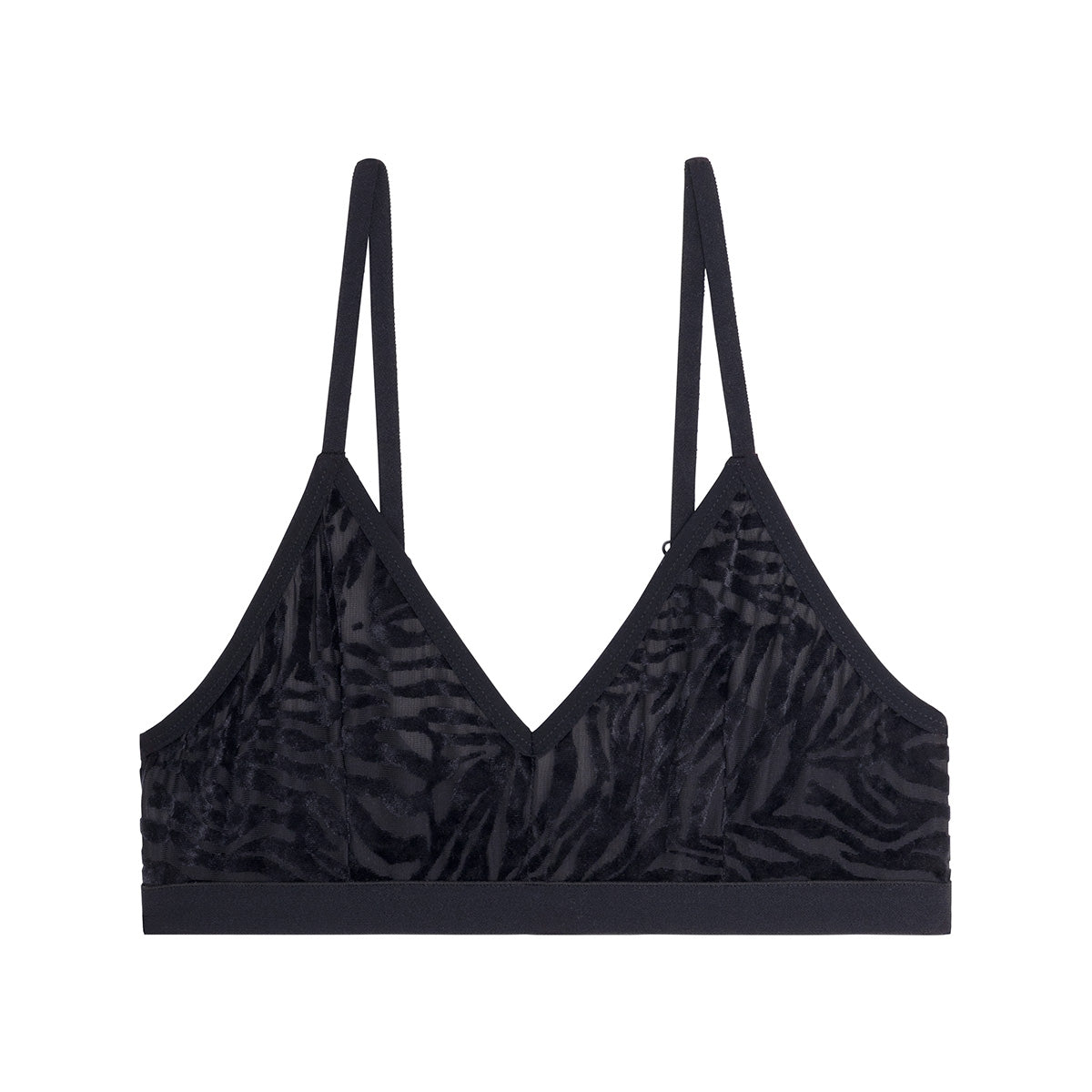 Brassière coton IMPRIMÉ Léopard Marron, WE ARE JOLIES