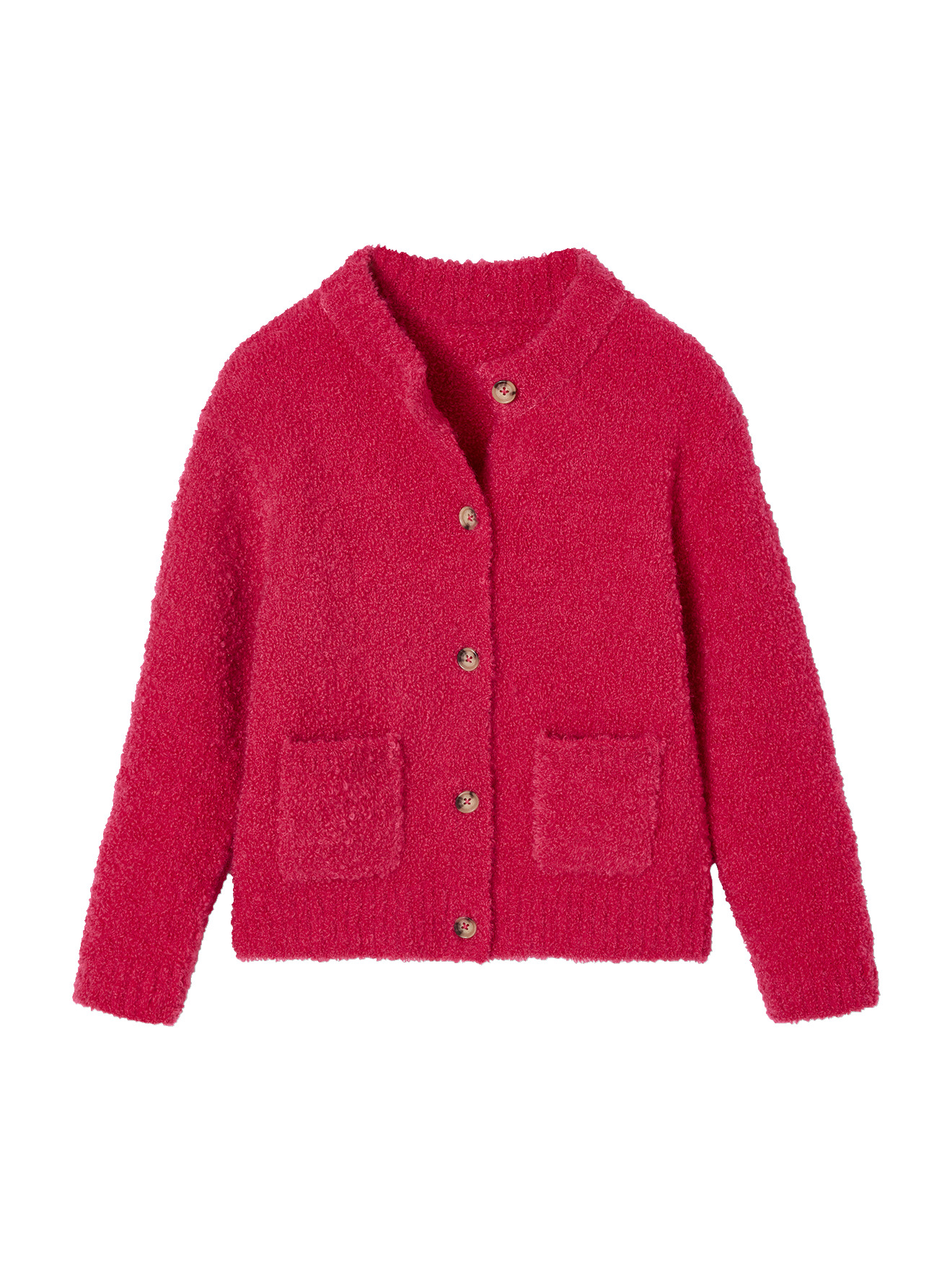 Gilet en bouclettes, VERTBAUDET