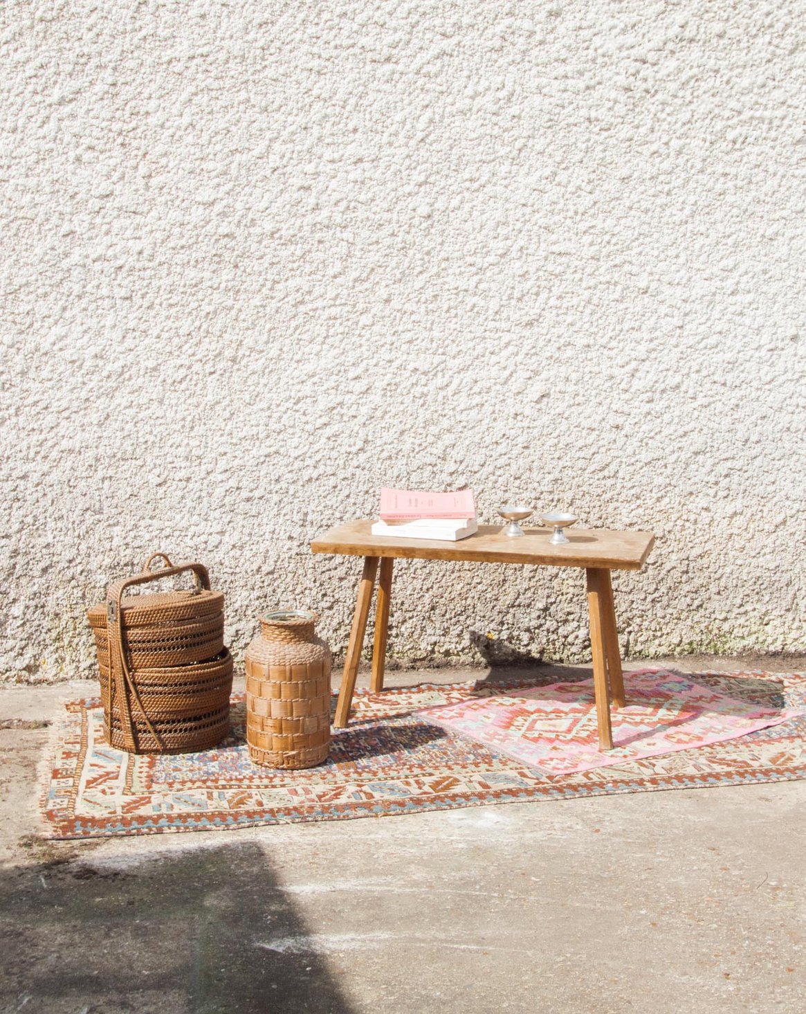 Table d'appoint en bois Hanna N°336 - Bon état, DEBONGOUT