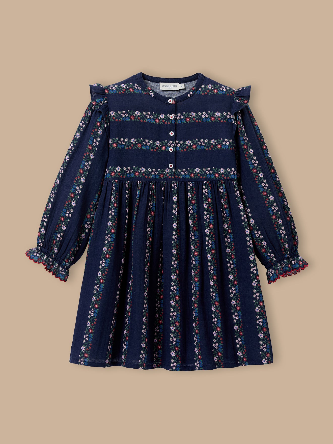 Robe gaze de coton, CYRILLUS