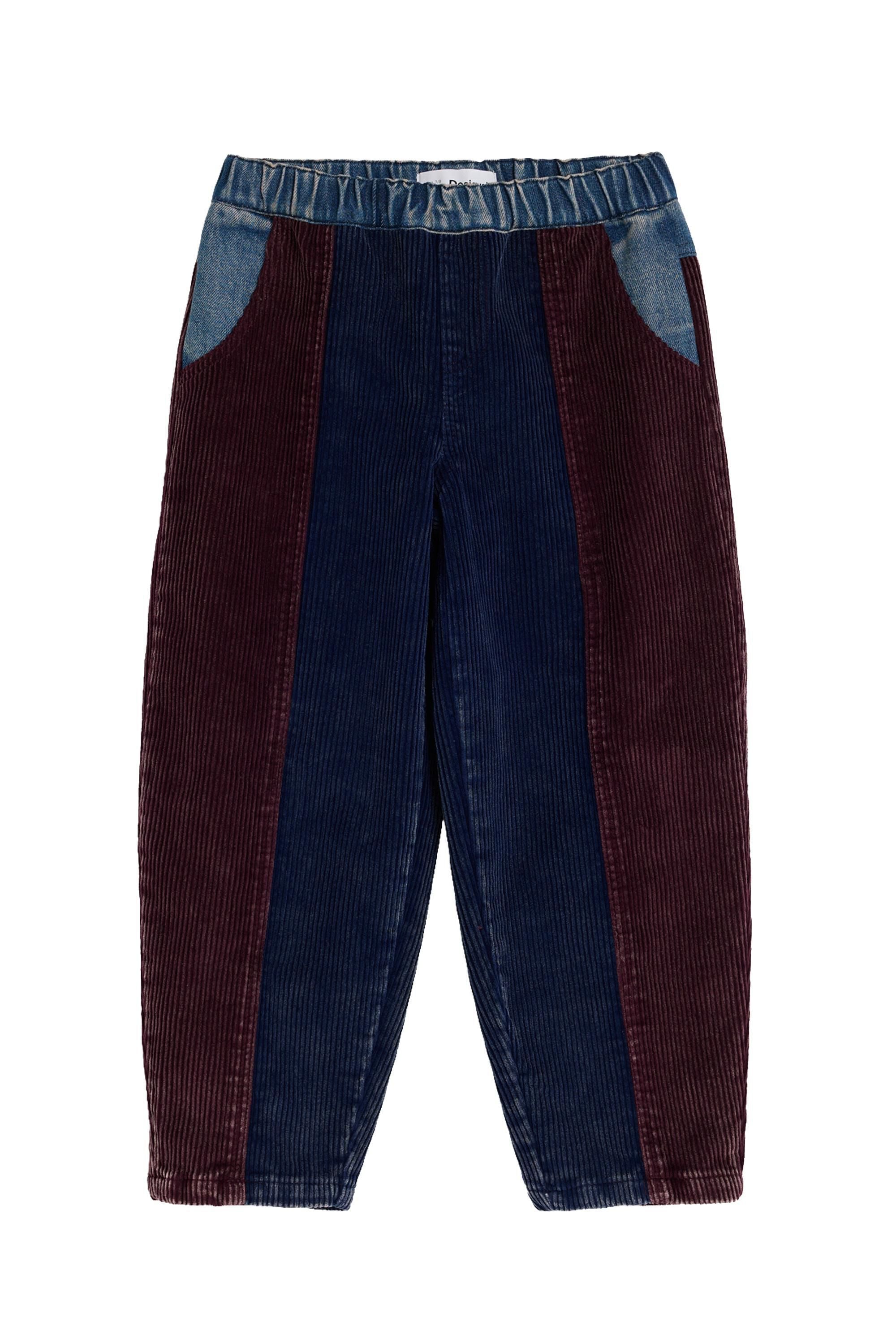 Pantalon patchwork en denim, DESIGUAL