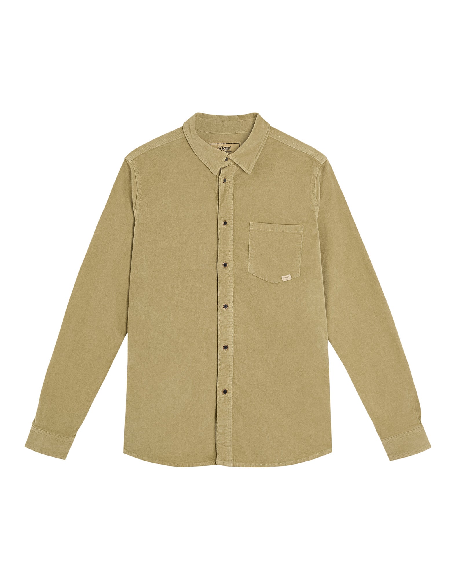 CHEMISE VELOURS BEIGE, PULLIN