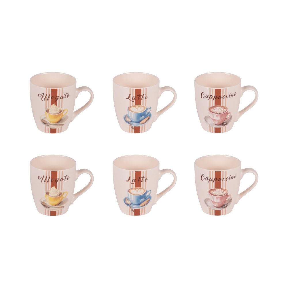 Coffret de 6 tasses Barista 23 cl - BARISTA, TABLE PASSION