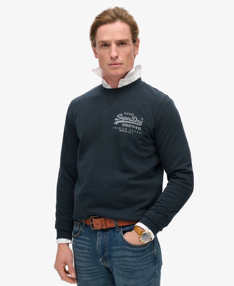 Sweat classique Vintage Logo Heritage Chest, SUPERDRY