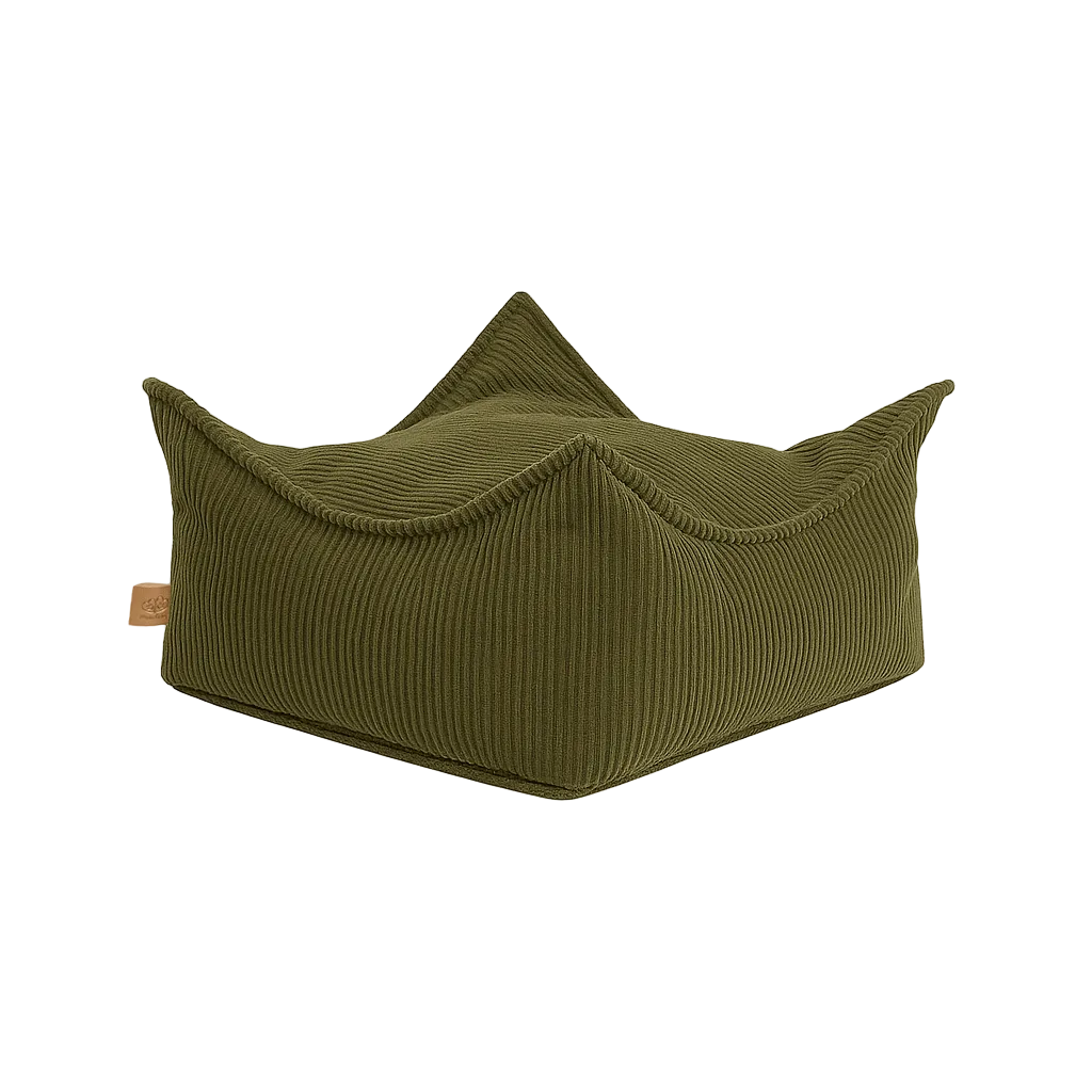 Coussin enfant carré doux velours AESTHETIC, MEOW BABY