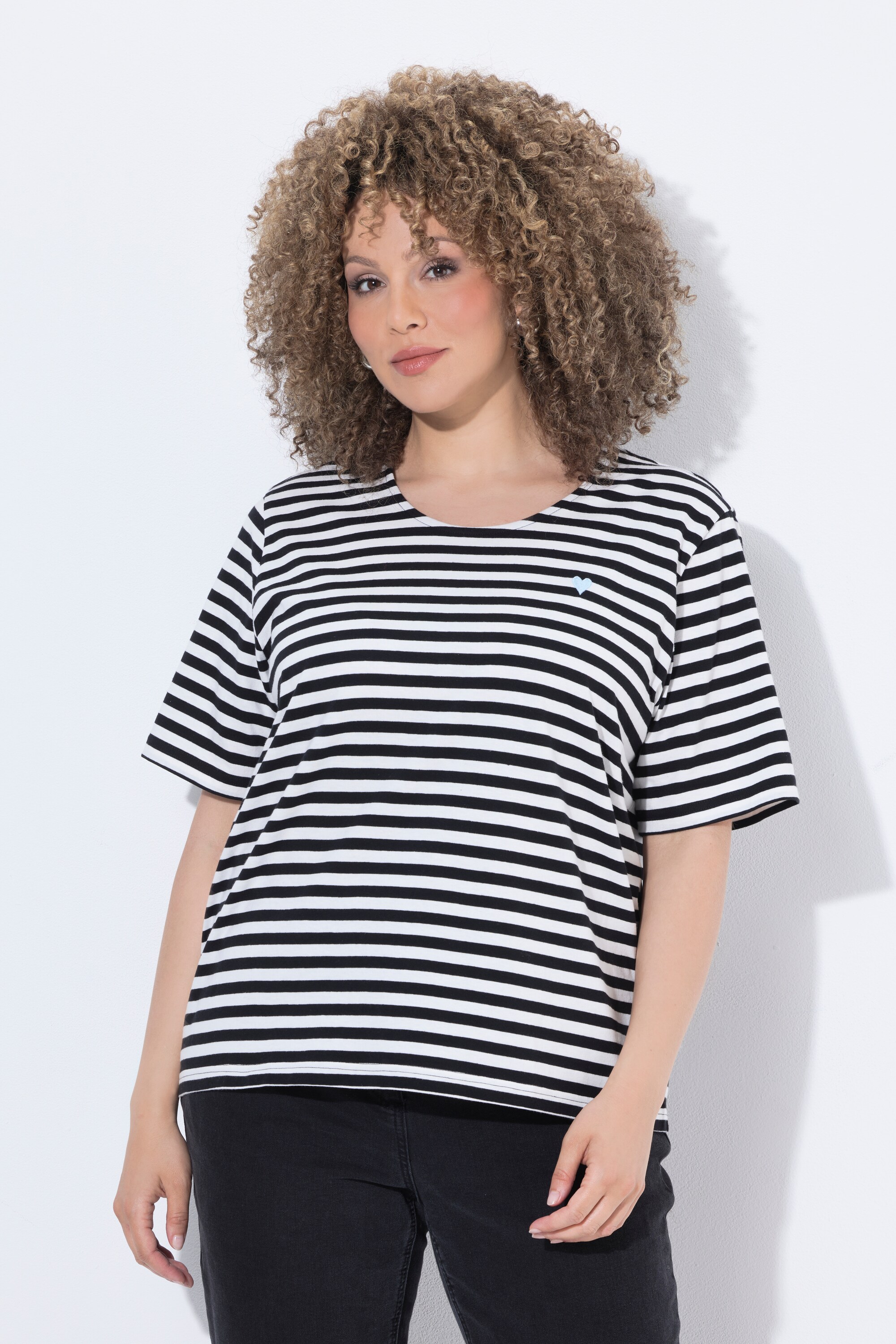T-shirt rayé oversize, ULLA POPKEN