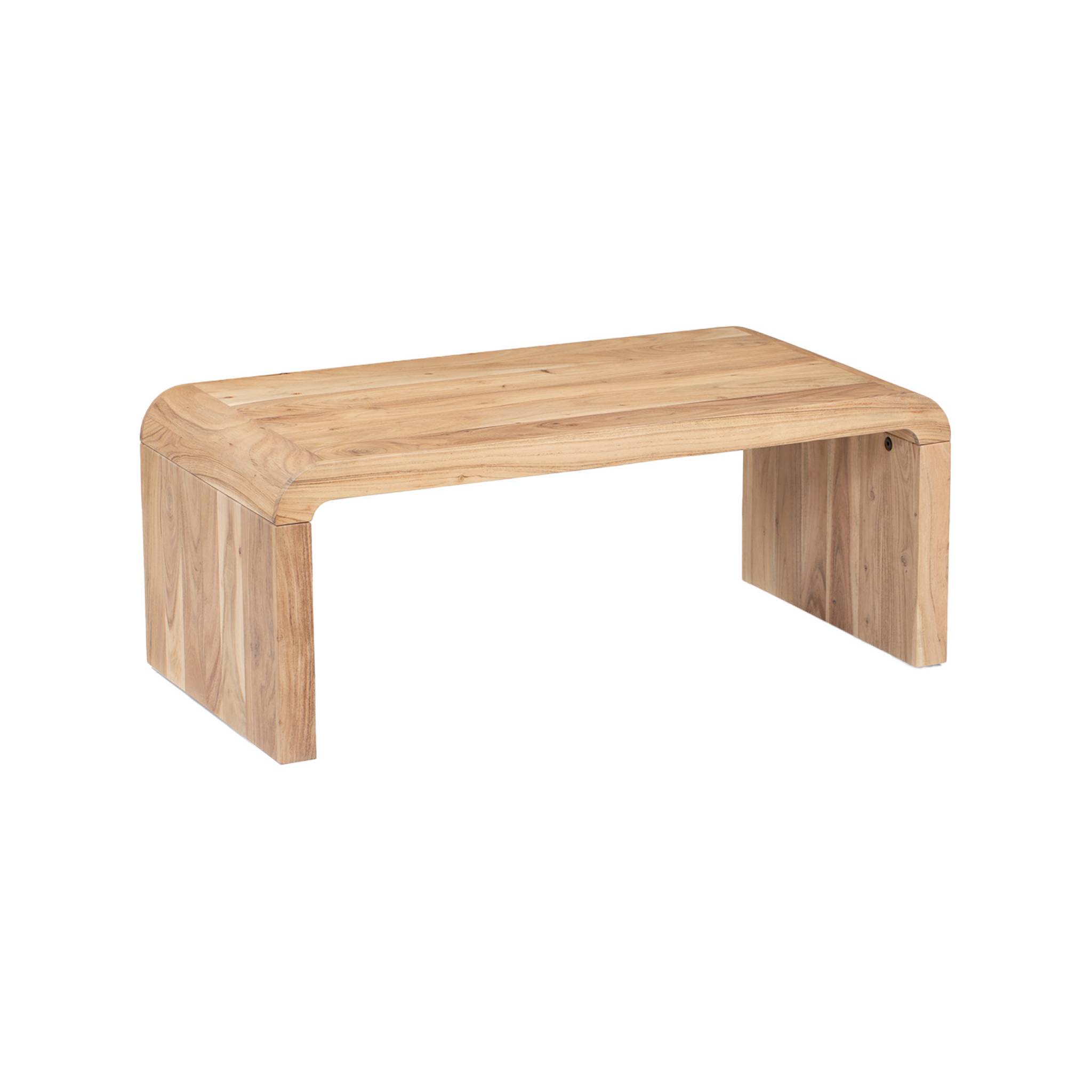 Table basse rectangulaire bois massif DANA, SWEEEK