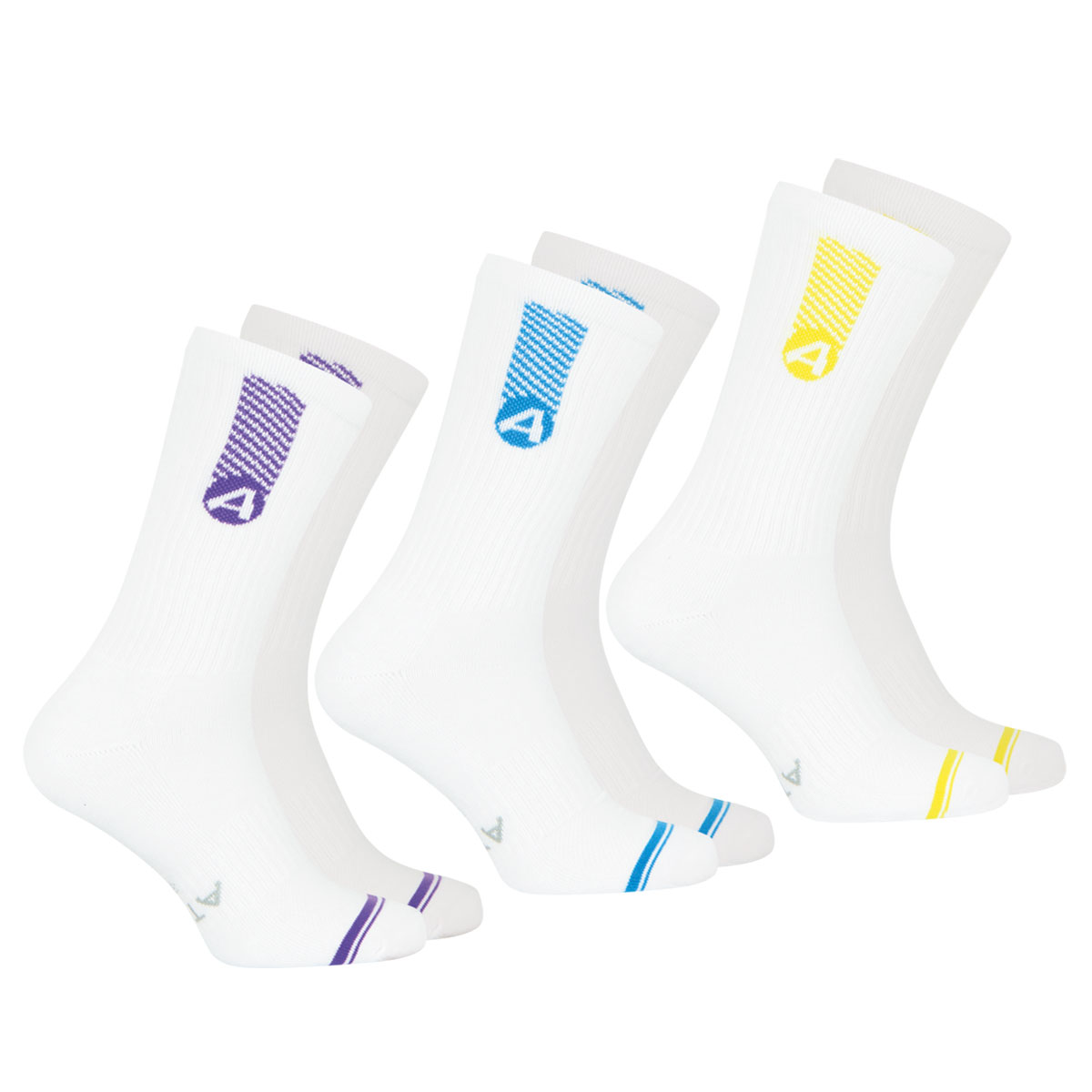 Lot de 3 paires de chaussettes de RUNNING, ATHENA