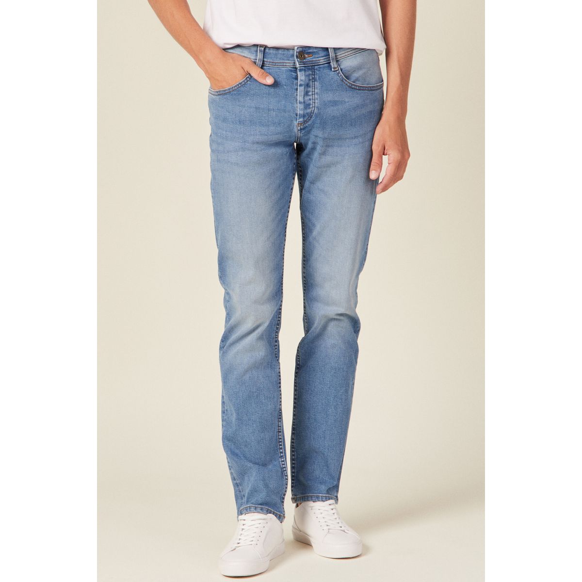 Jeans straight denim used Bonobo La Redoute