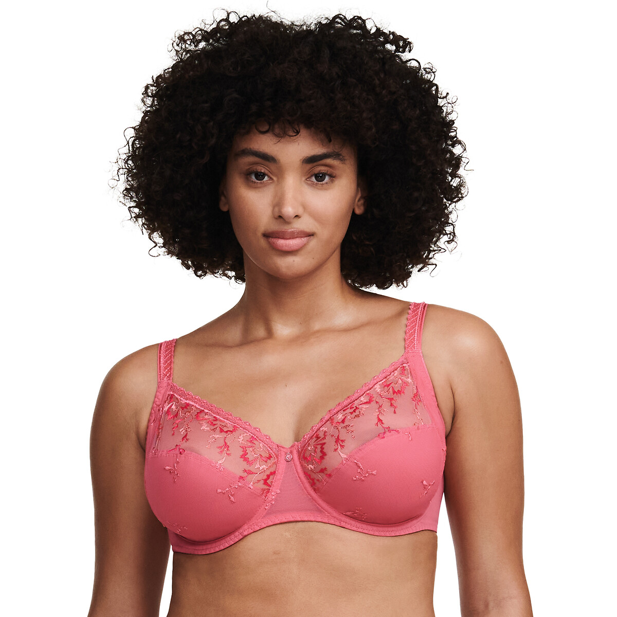 Every curve full cup bra, coral, Chantelle