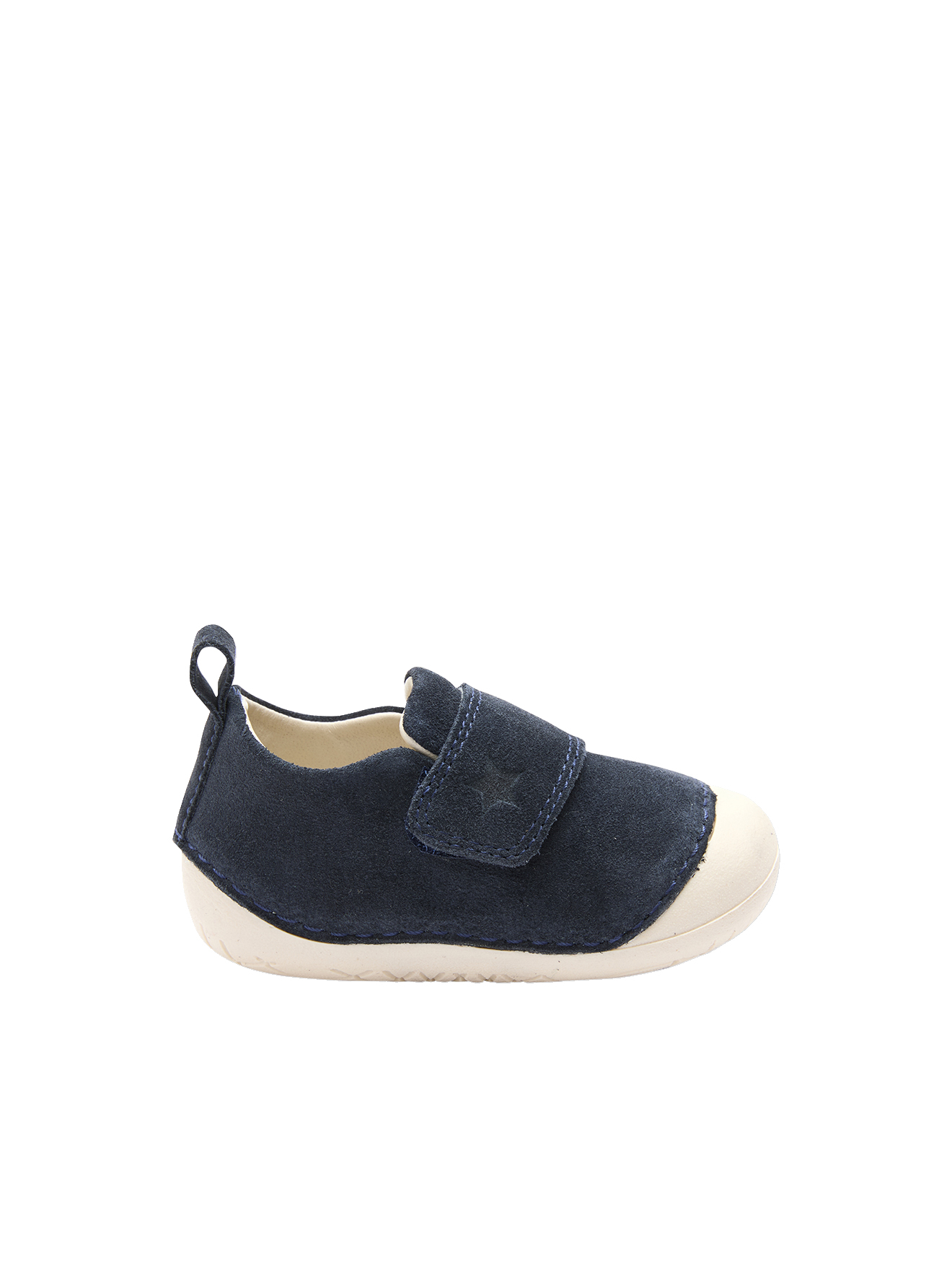 Chaussons souples scratchés bébé, VERTBAUDET