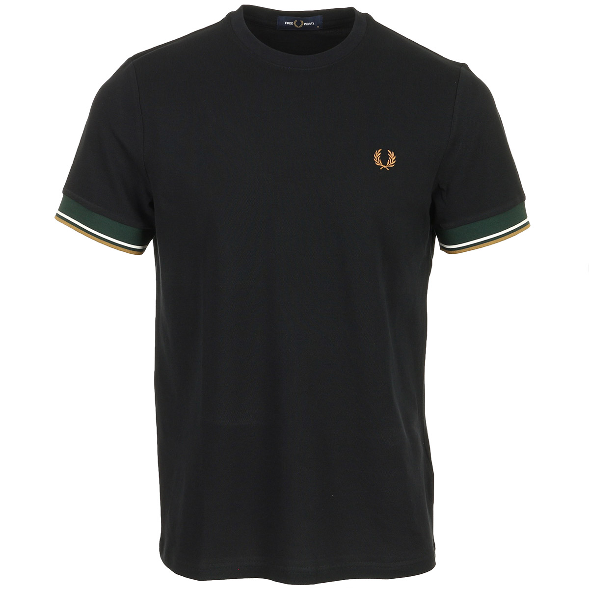 T-shirt TWIN TIPPED CUFF, FRED PERRY