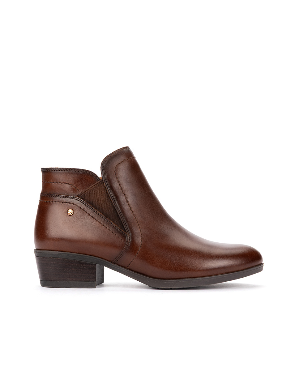 Bottines à talon cuir Daroca, PIKOLINOS