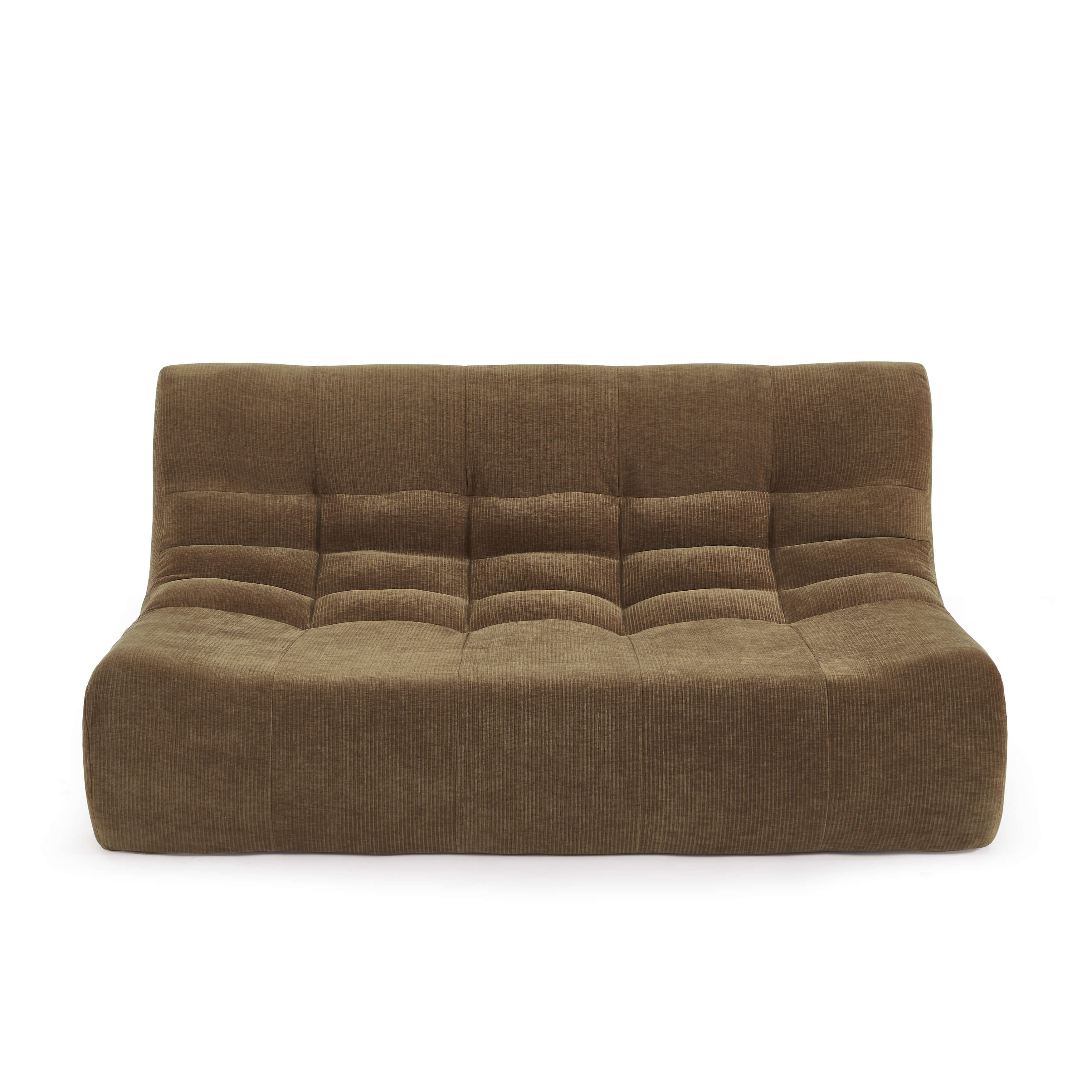 Banquette 2 places en velours JANIS, SORELH