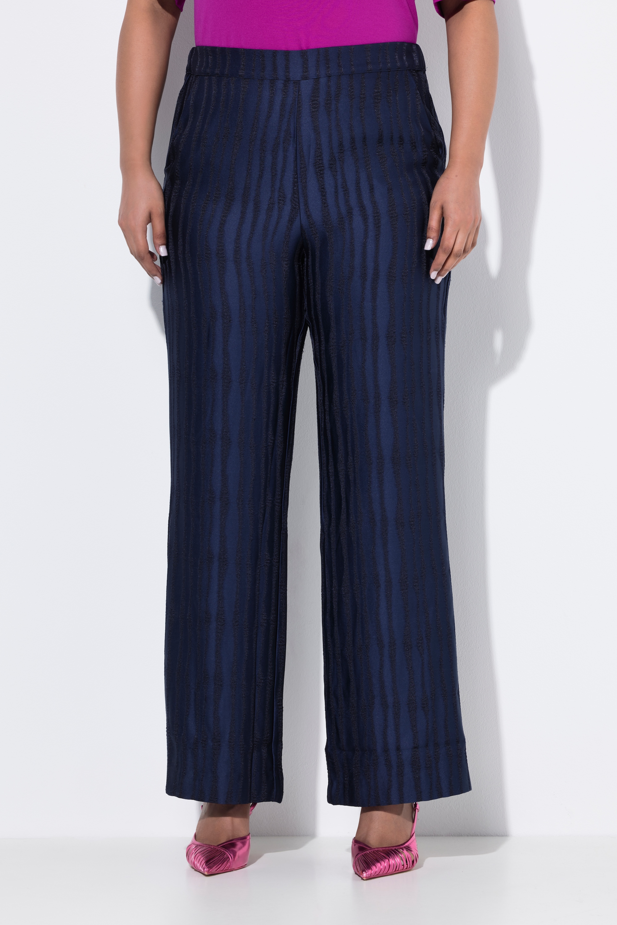 Pantalon jambe droite et large, ULLA POPKEN