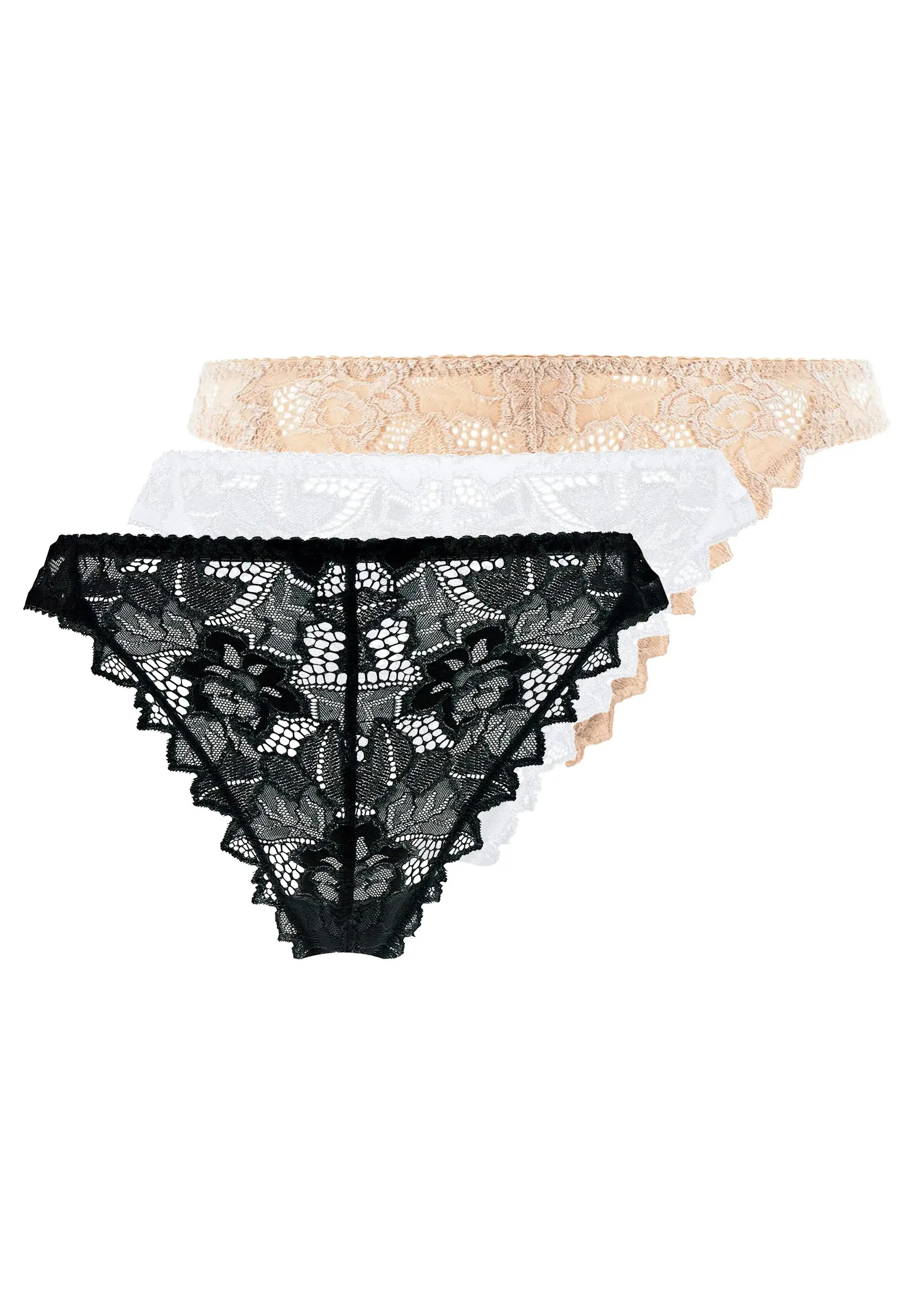 Lot de trois strings ARUM, SANS COMPLEXE