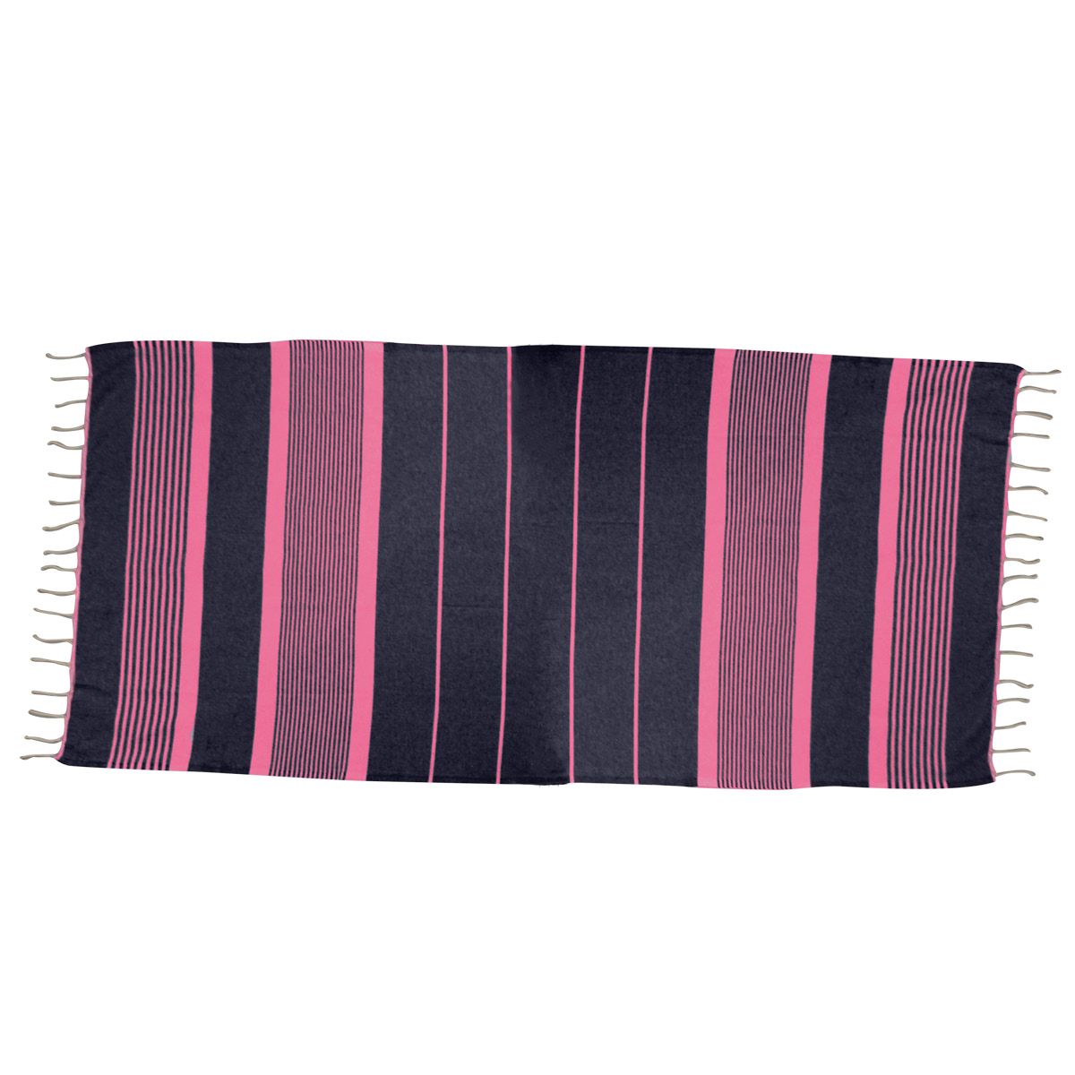 Fouta Tunisienne 100% Coton 1m X 2m - Tissage Plat Ou Nid D'abeille, 380g, 25 Modèles Au Choix - Plage, Piscine, Hamam - 4
