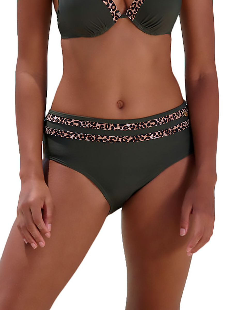 Bas maillot slip de bain taille haute Adelin, LASCANA