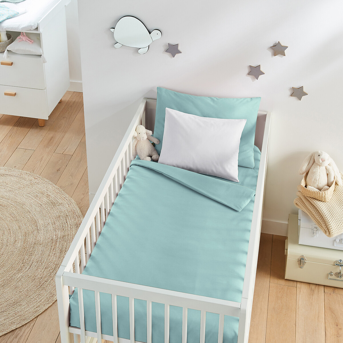 Housse De Couette Coton Lit Bebe Scenario La Redoute Interieurs La Redoute
