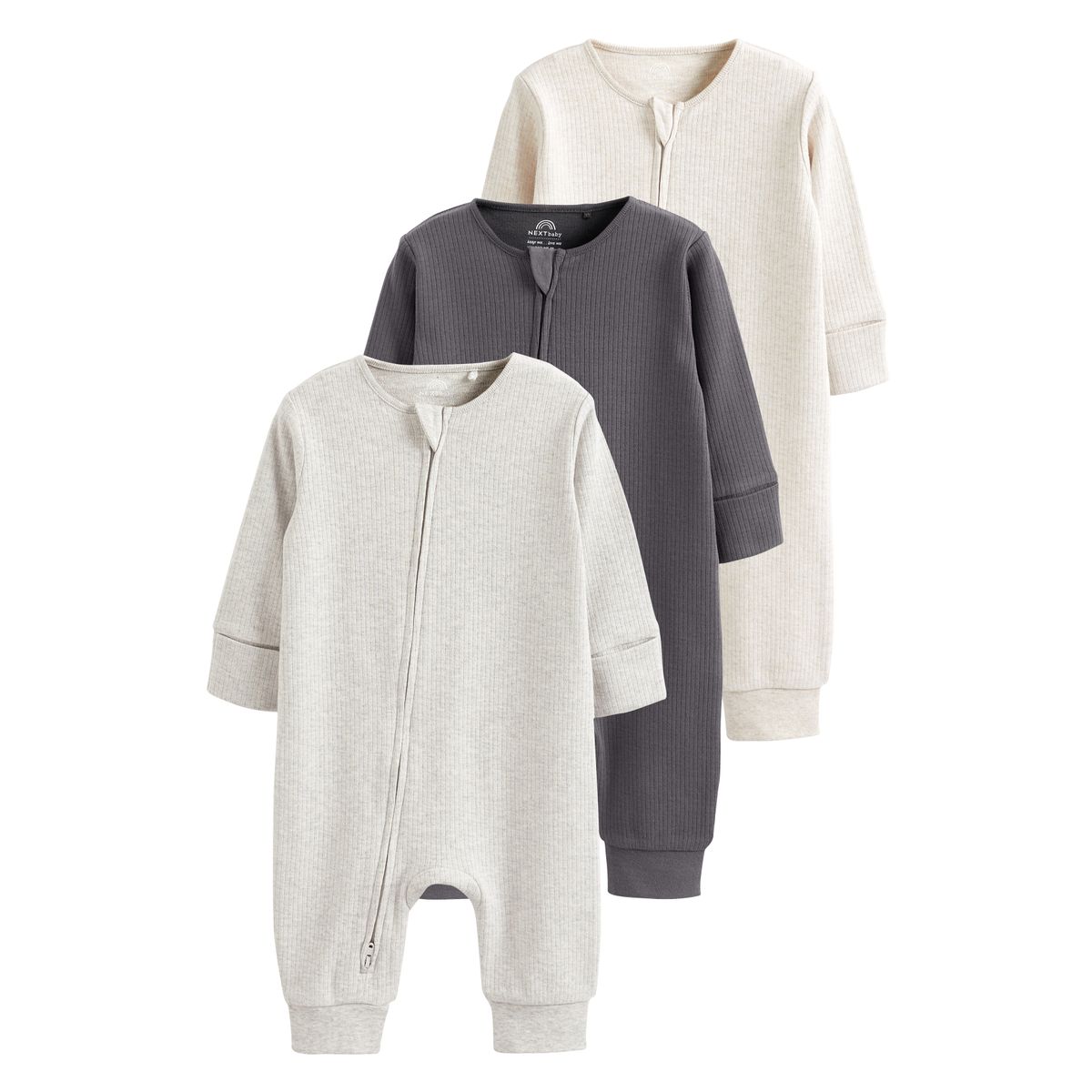 Dors-Bien sans pieds bébé, lot de 3, NEXT