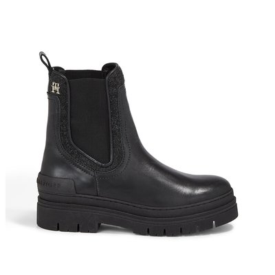 Chelsea boots in leer TOMMY HILFIGER