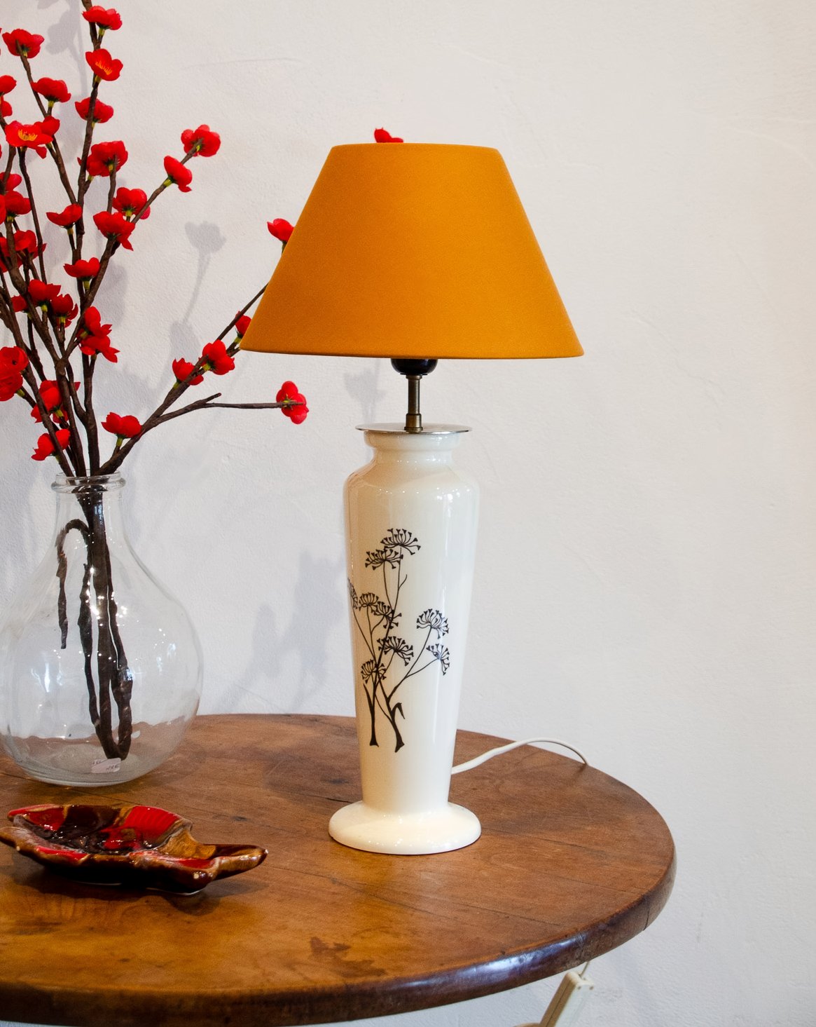 Lampe à poser en céramique Colette N°442 - Bon état, DEBONGOUT